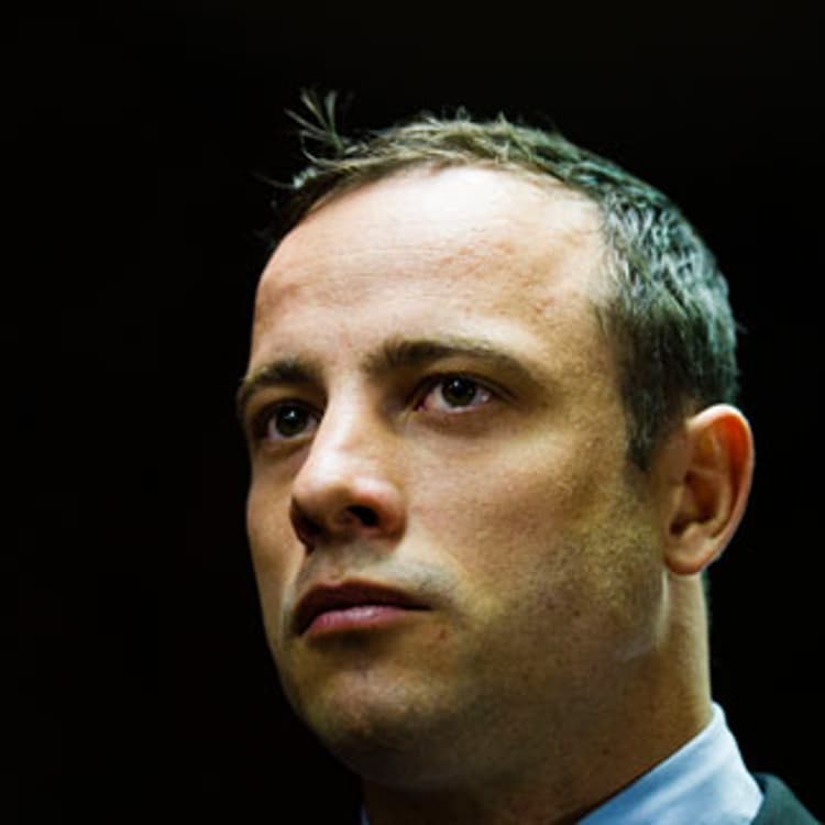 Oscar Pistorius appears in the Pretoria Magistrates court on June 4, 2013, in Pretoria, South Africa.