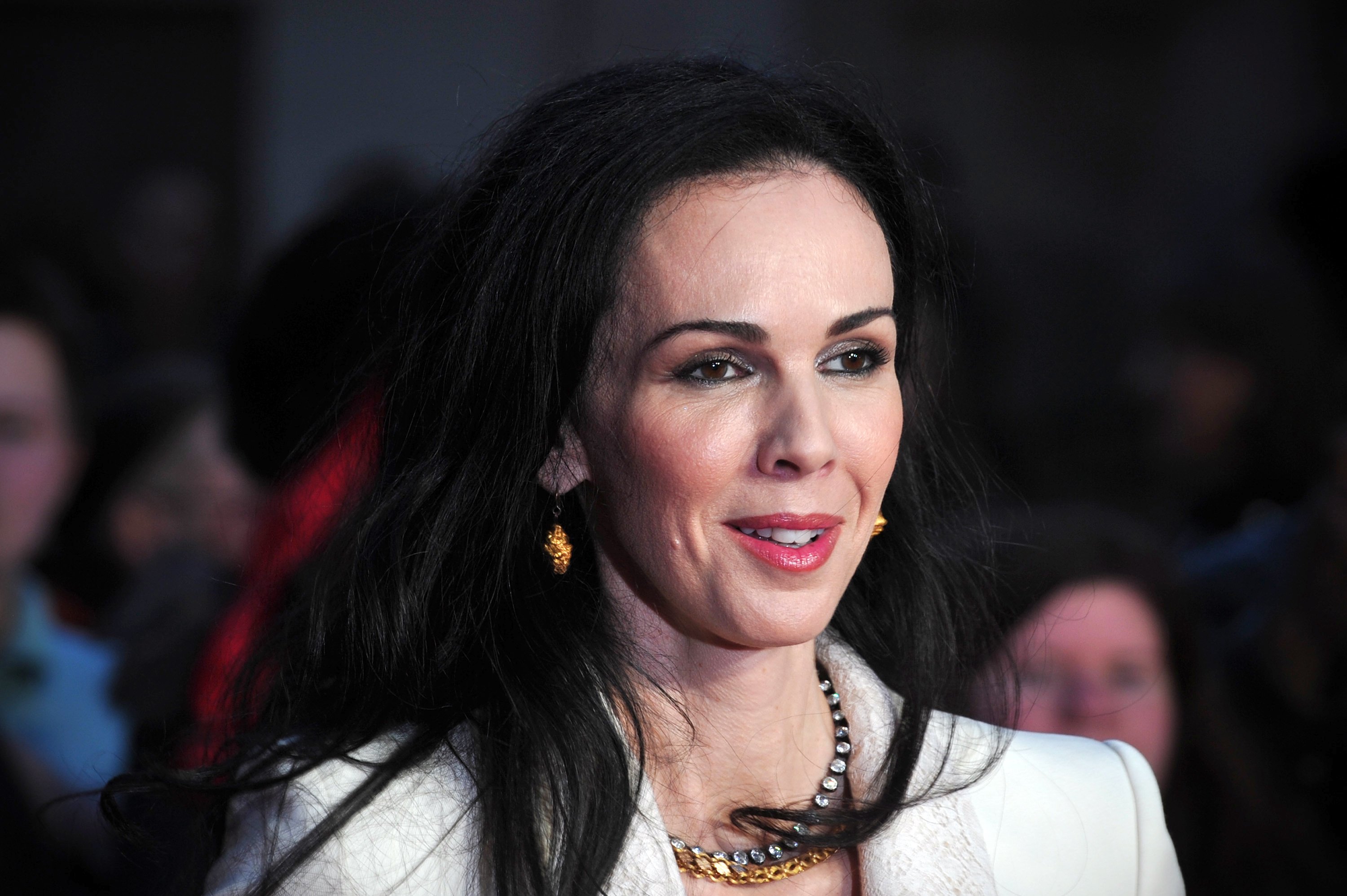 L'Wren Scott at the world premiere of "Crossfire Hurricane" in London, on Oct. 18, 2012.