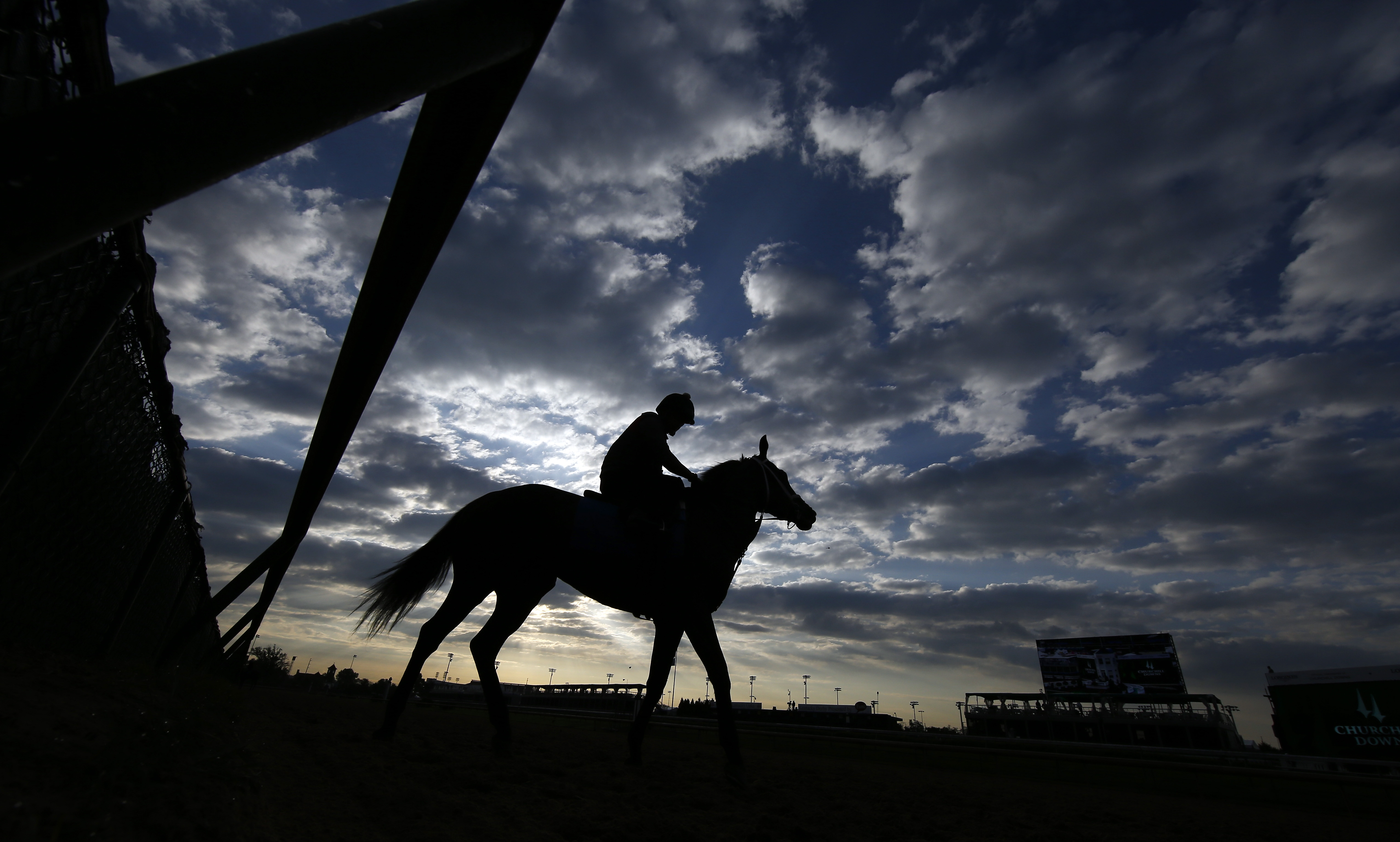 APTOPIX Kentucky Derby Horse Racing