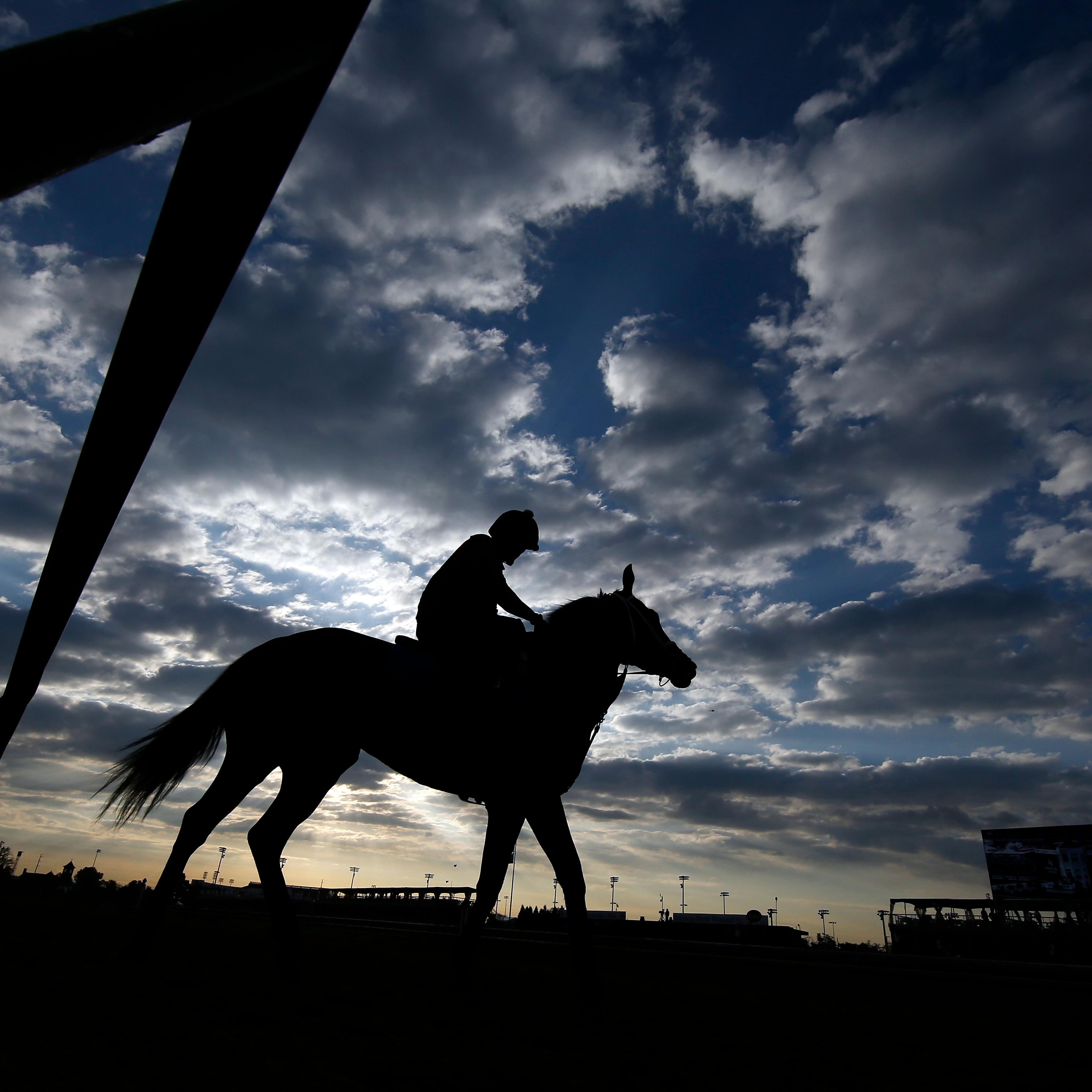 APTOPIX Kentucky Derby Horse Racing