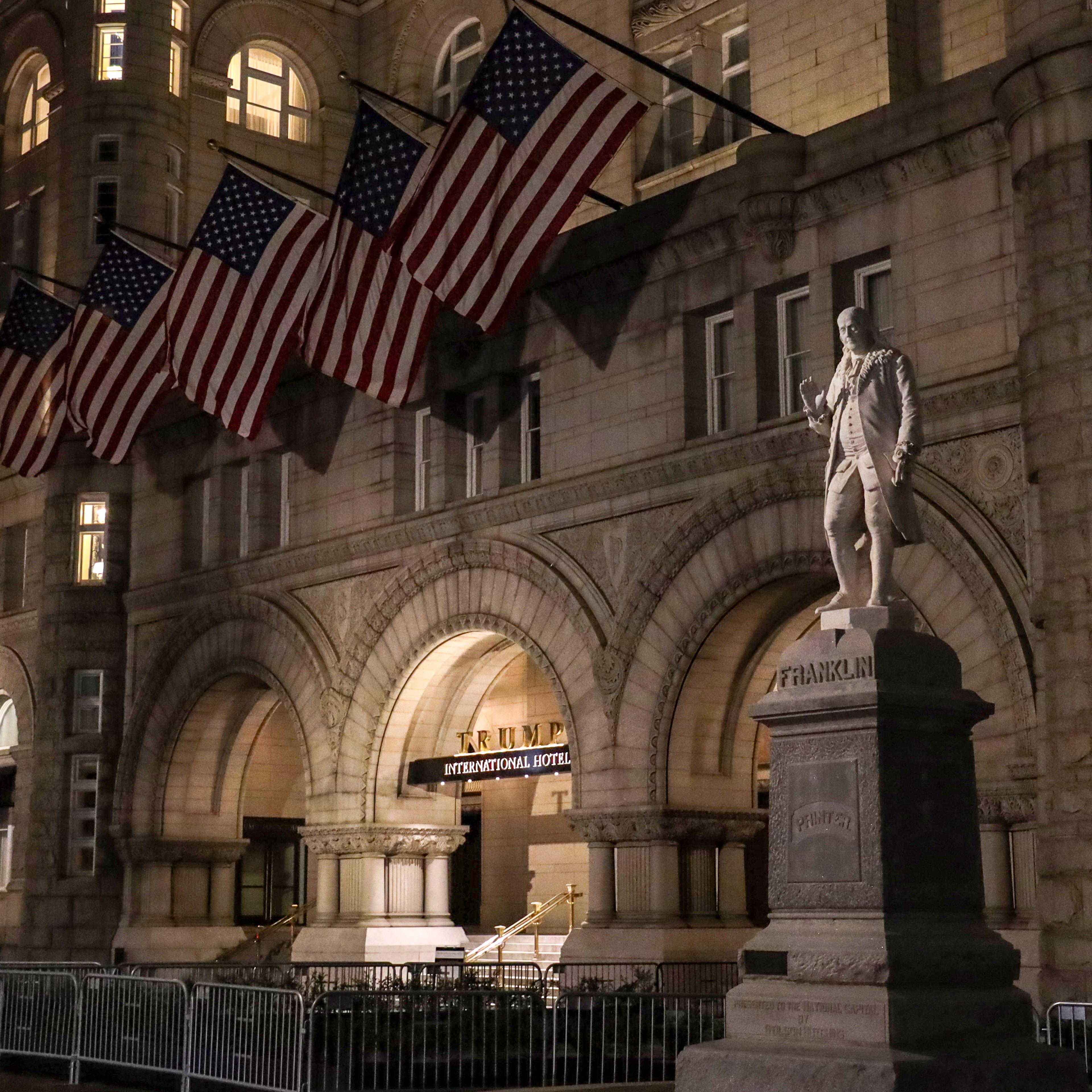 The Trump International Hotel in Washington, D.C. on March 22, 2019.