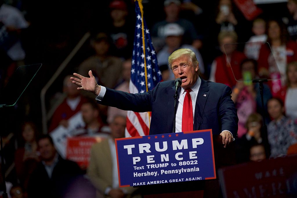 Trump Holds Campaign Event in Hershey, Pennsylvania
