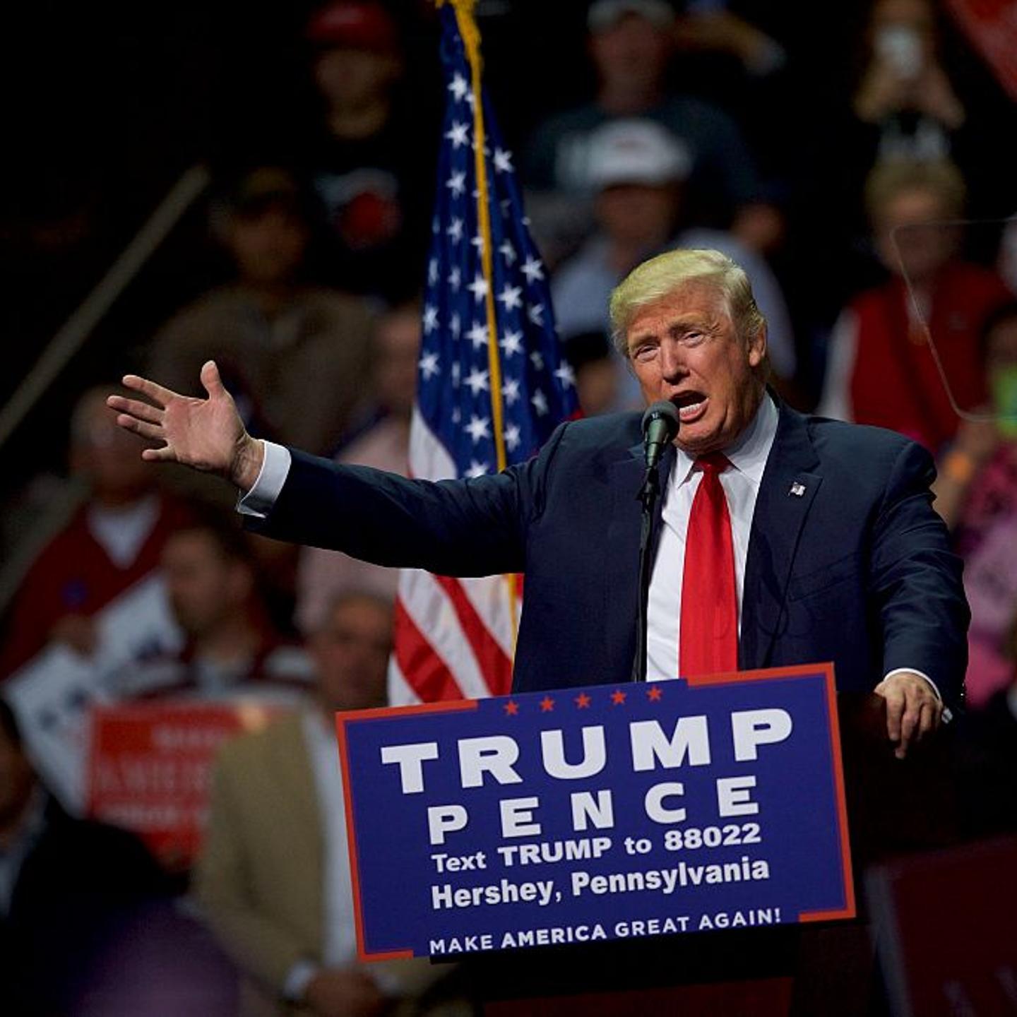 Trump Holds Campaign Event in Hershey, Pennsylvania