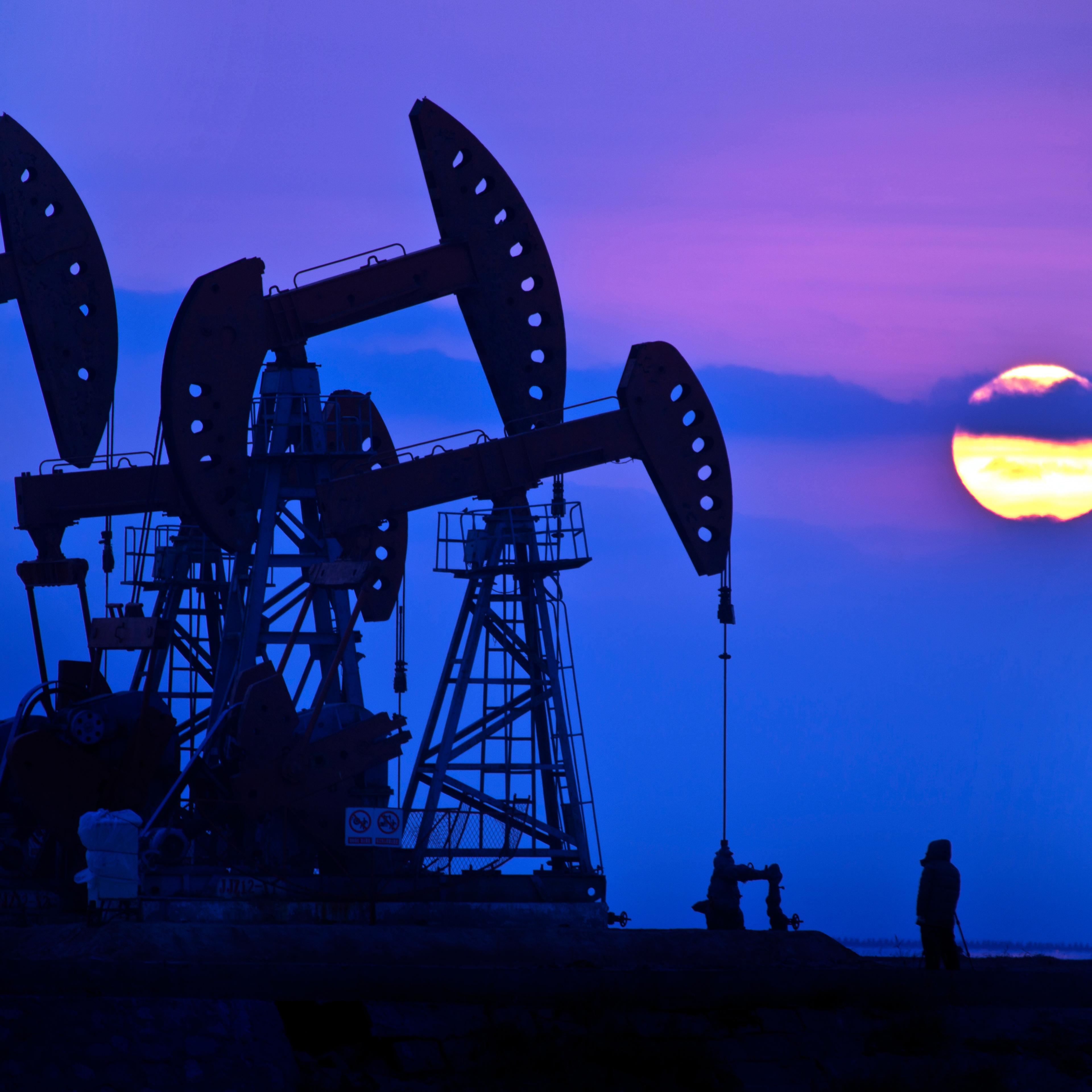 oil-field-sunset