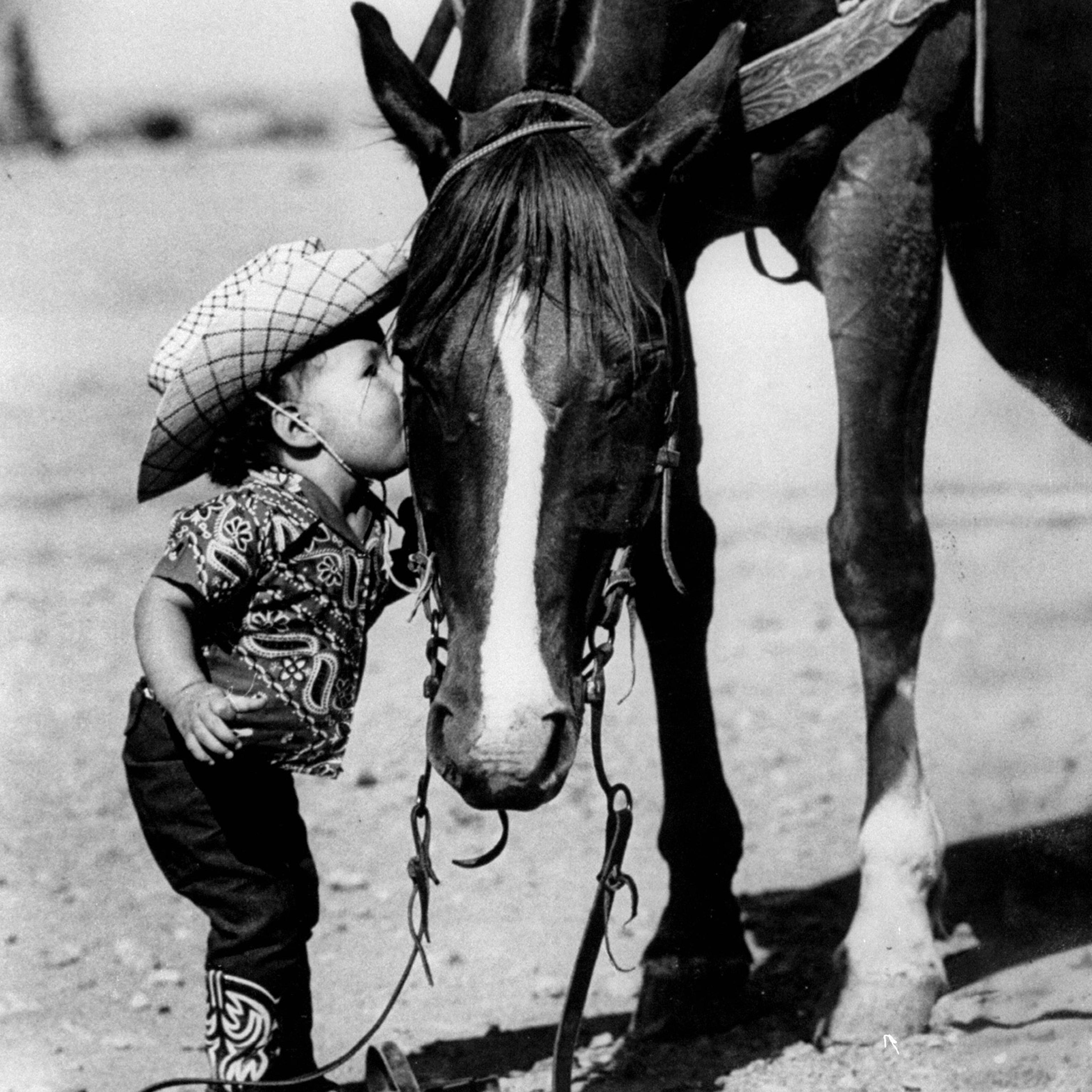The Youngest Cowgirl in 1955