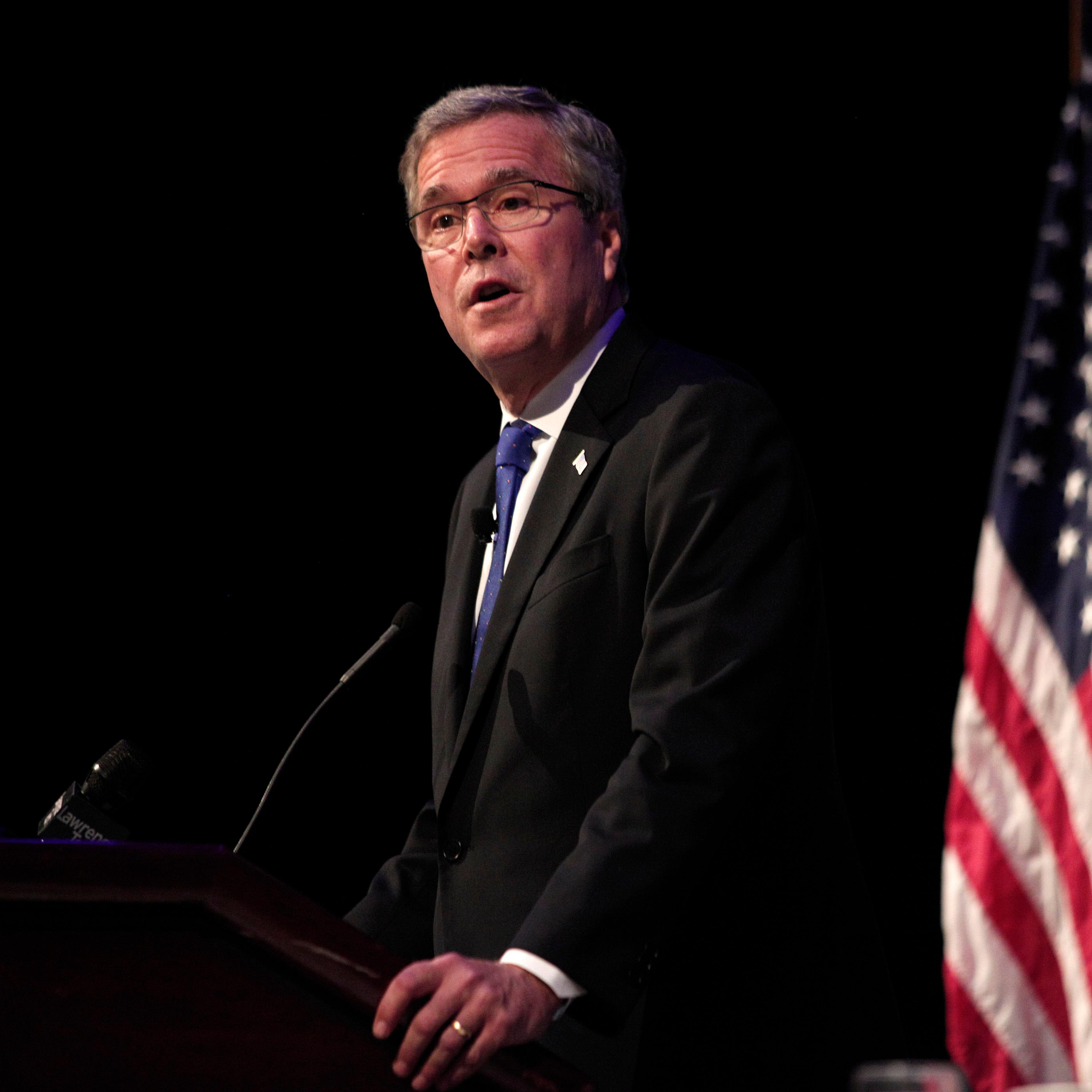 Jeb Bush Speaks At Detroit Economic Club