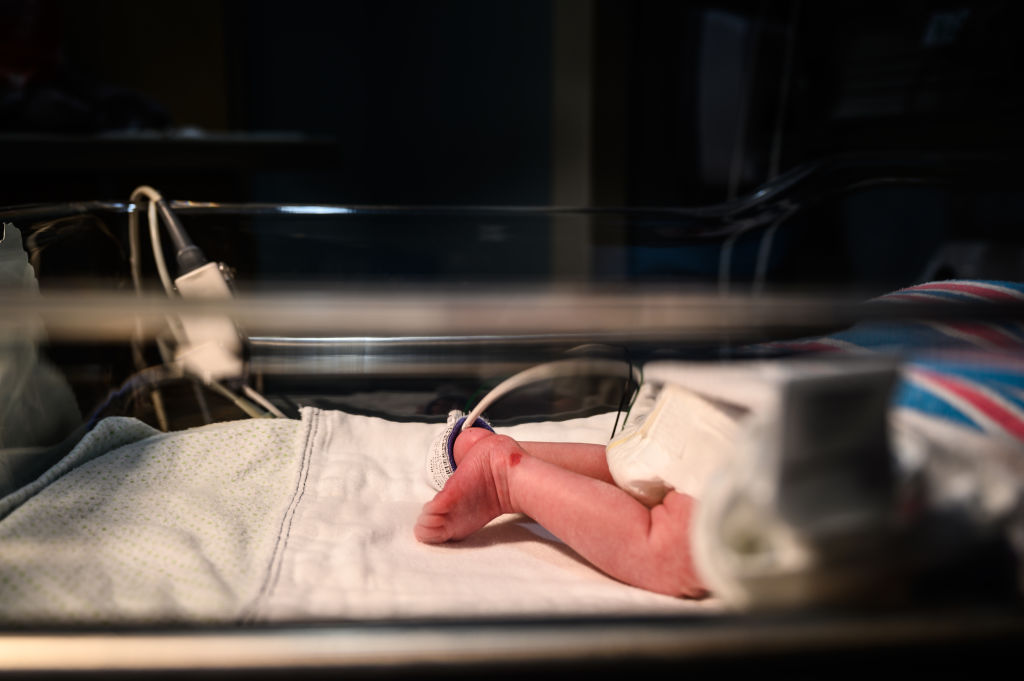 Opioid withdrawal baby