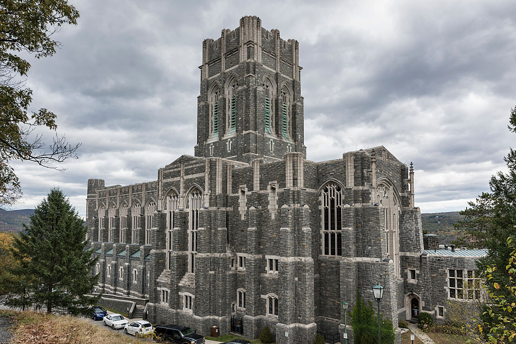 The Cadet Chapel, West Point Military Academy campus