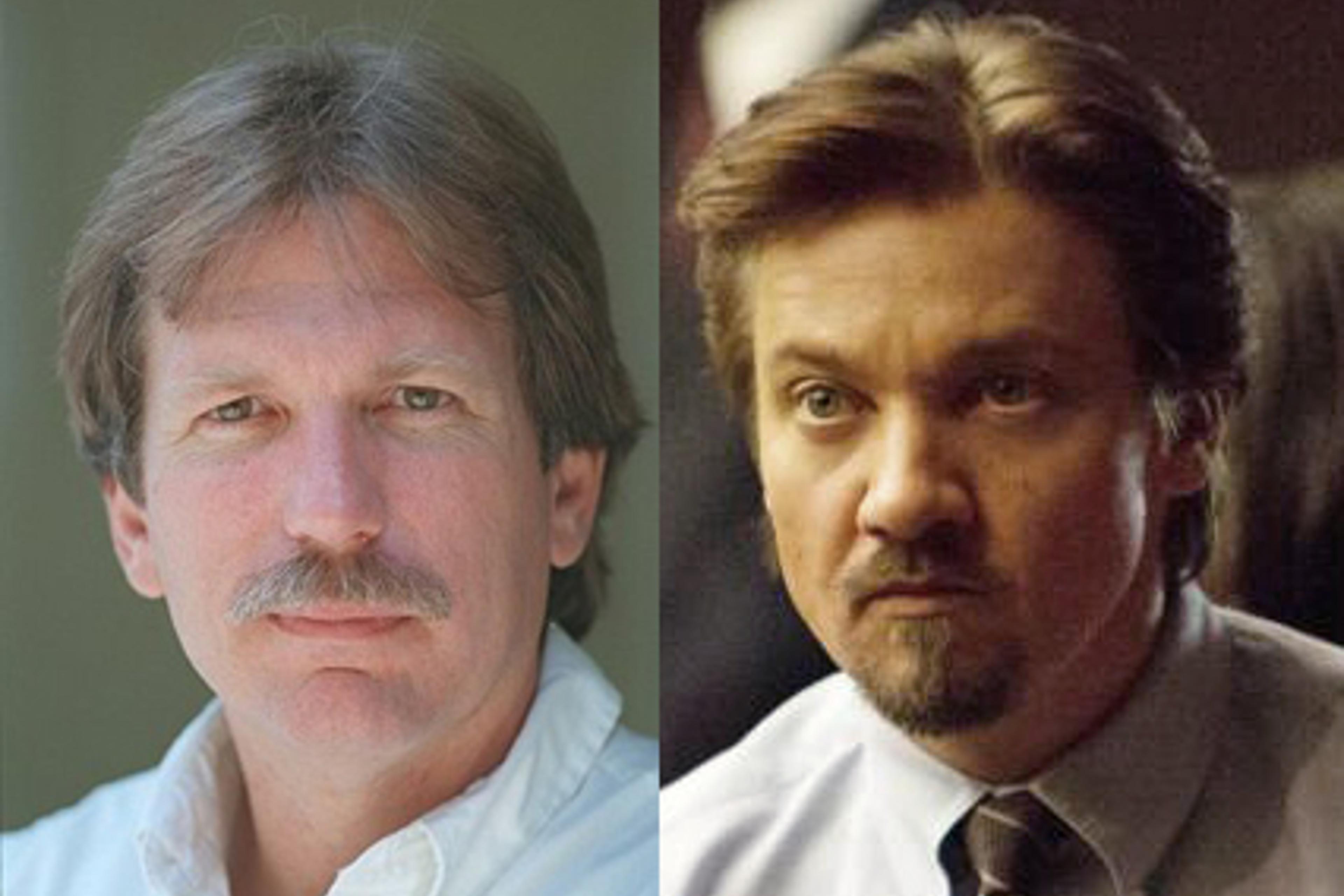From Left: Late journalist Gary Webb, Actor Jeremy Renner in 'Kill the Messenger'