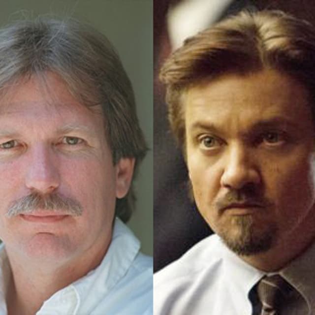 From Left: Late journalist Gary Webb, Actor Jeremy Renner in 'Kill the Messenger'