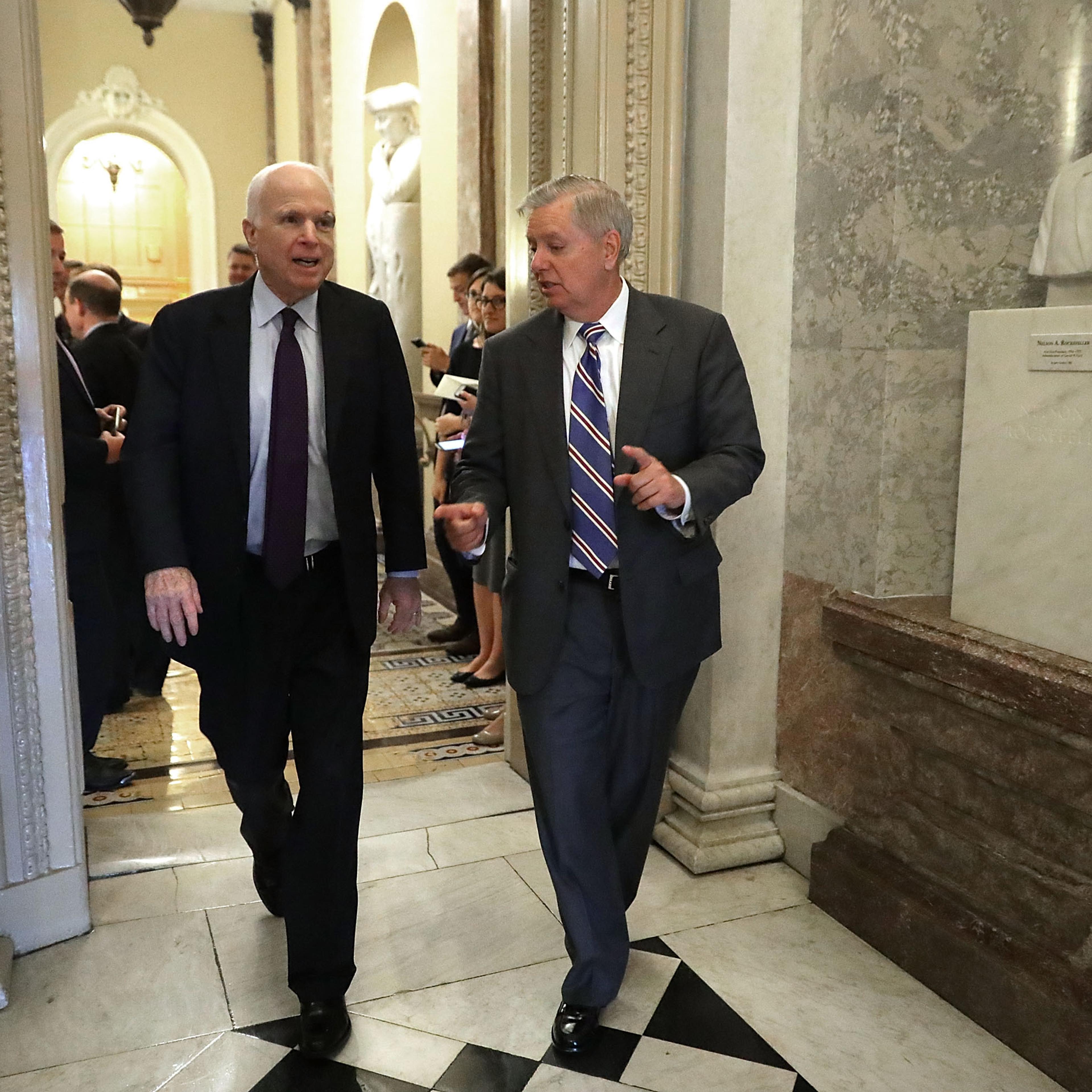 Senators Debate Health Care Bill On Capitol Hill