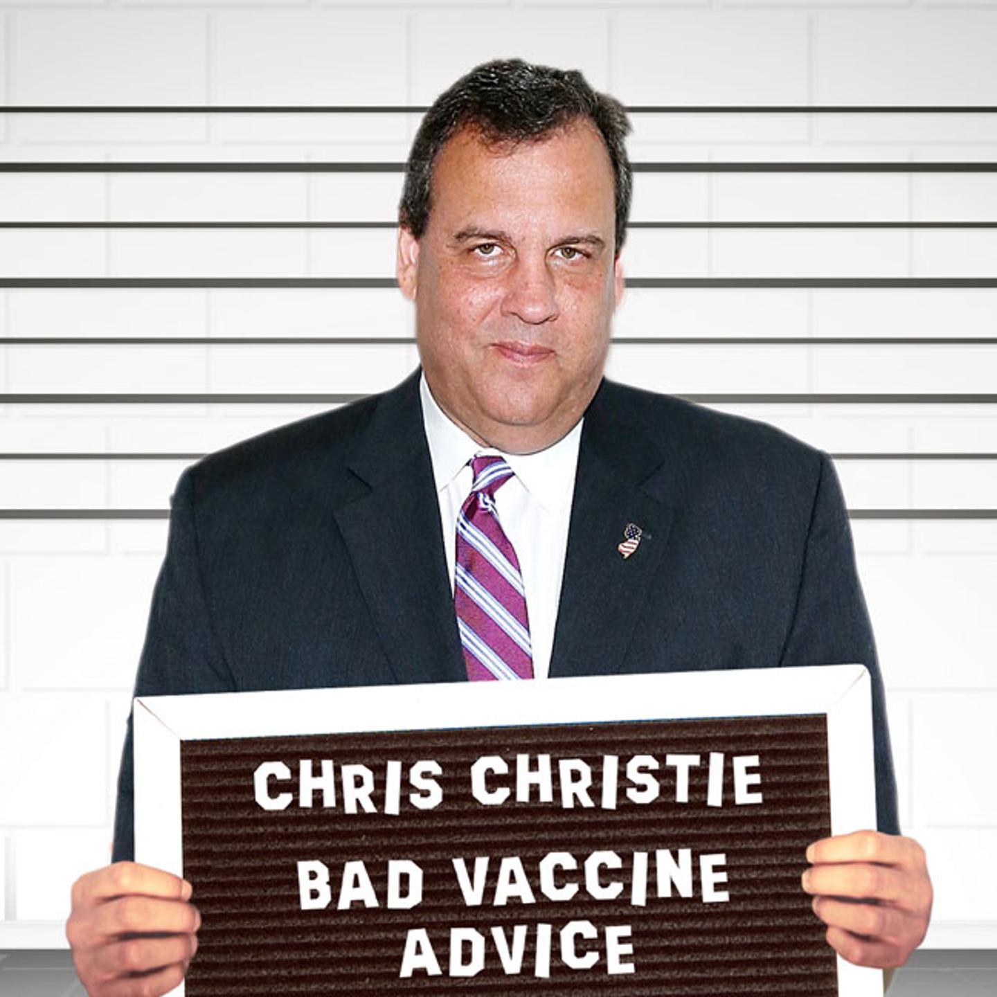 New Jersey Governor Chris Christie (R) ran in to trouble with controversial statements on childhood vaccines.