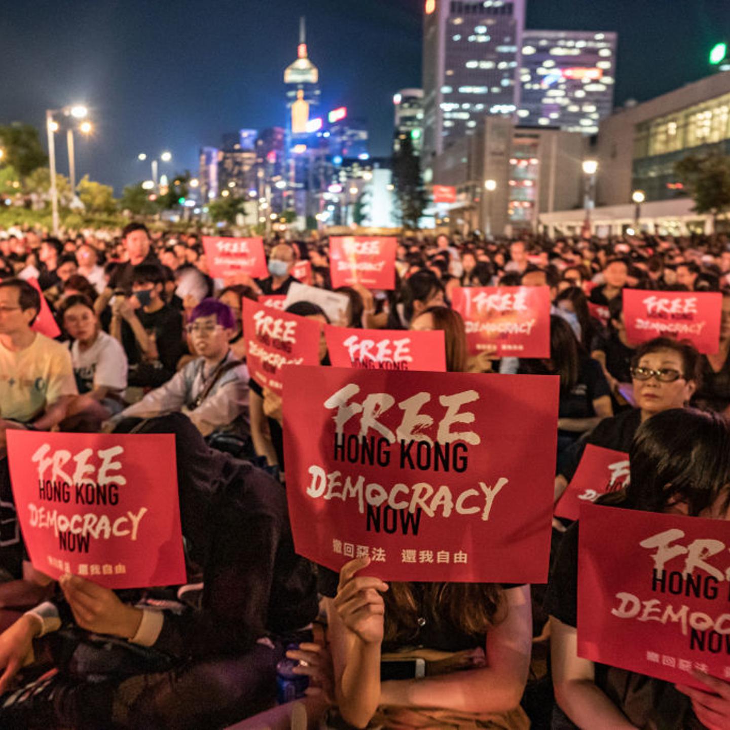Hong Kongers Protest Ahead Of The G20 Summit