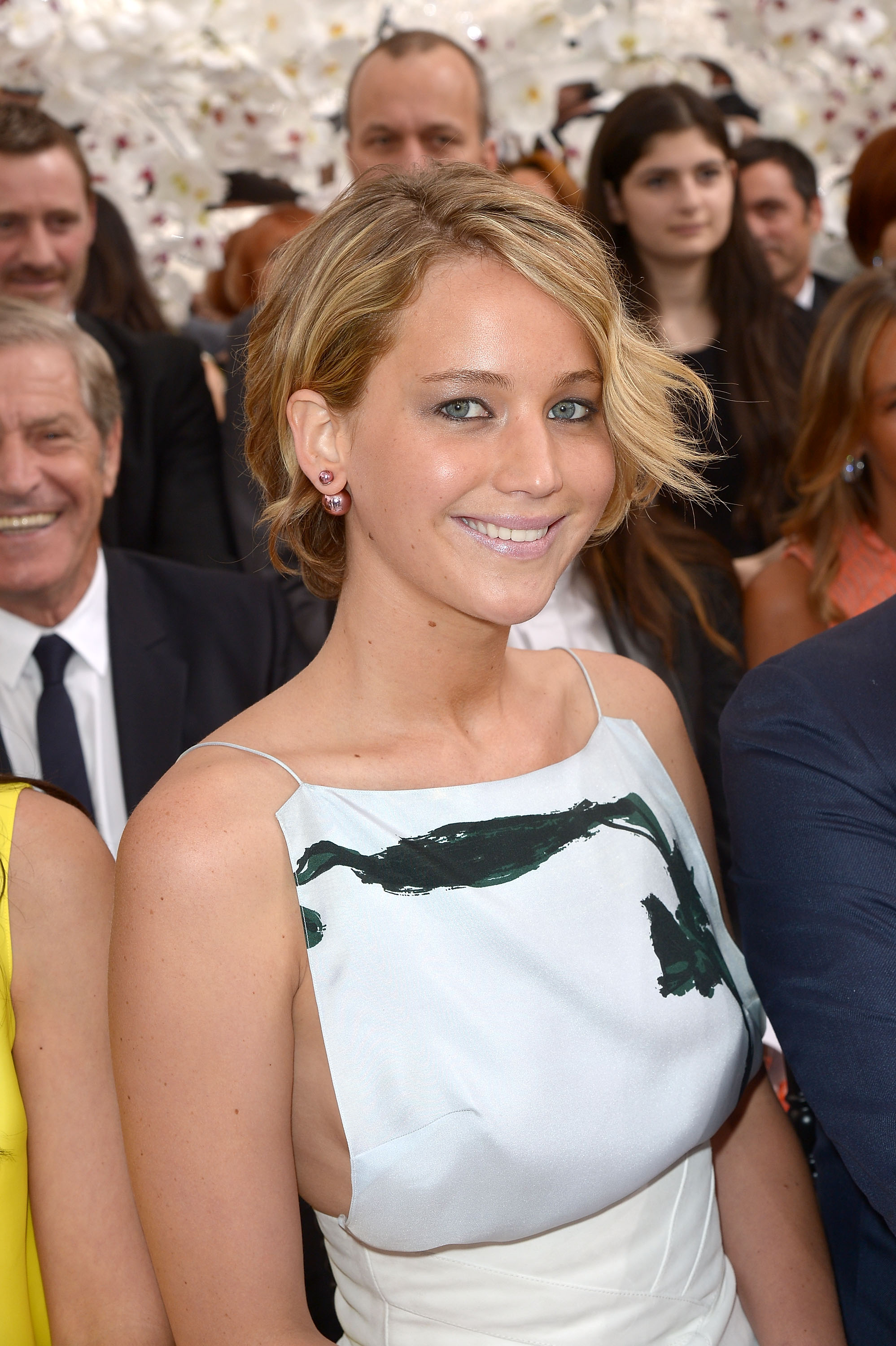 Christian Dior : Frontrow - Paris Fashion Week : Haute-Couture Fall/Winter 2014-2015