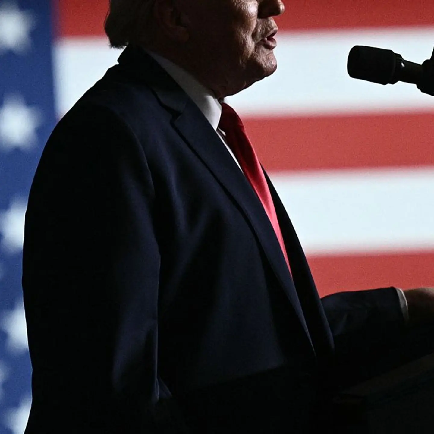 Donald Trump American Flag