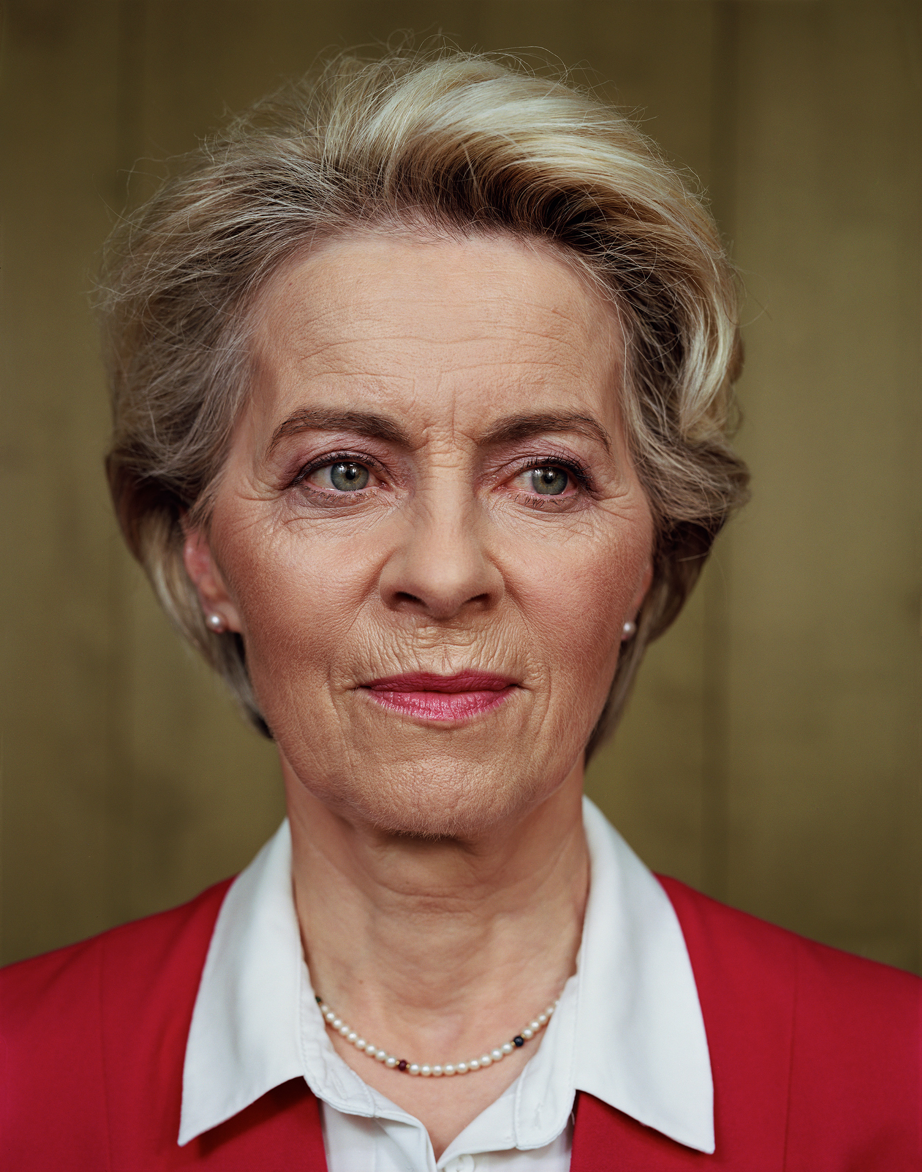President Ursula von der Leyen at the European Commission headquarters in Brussels on May 27