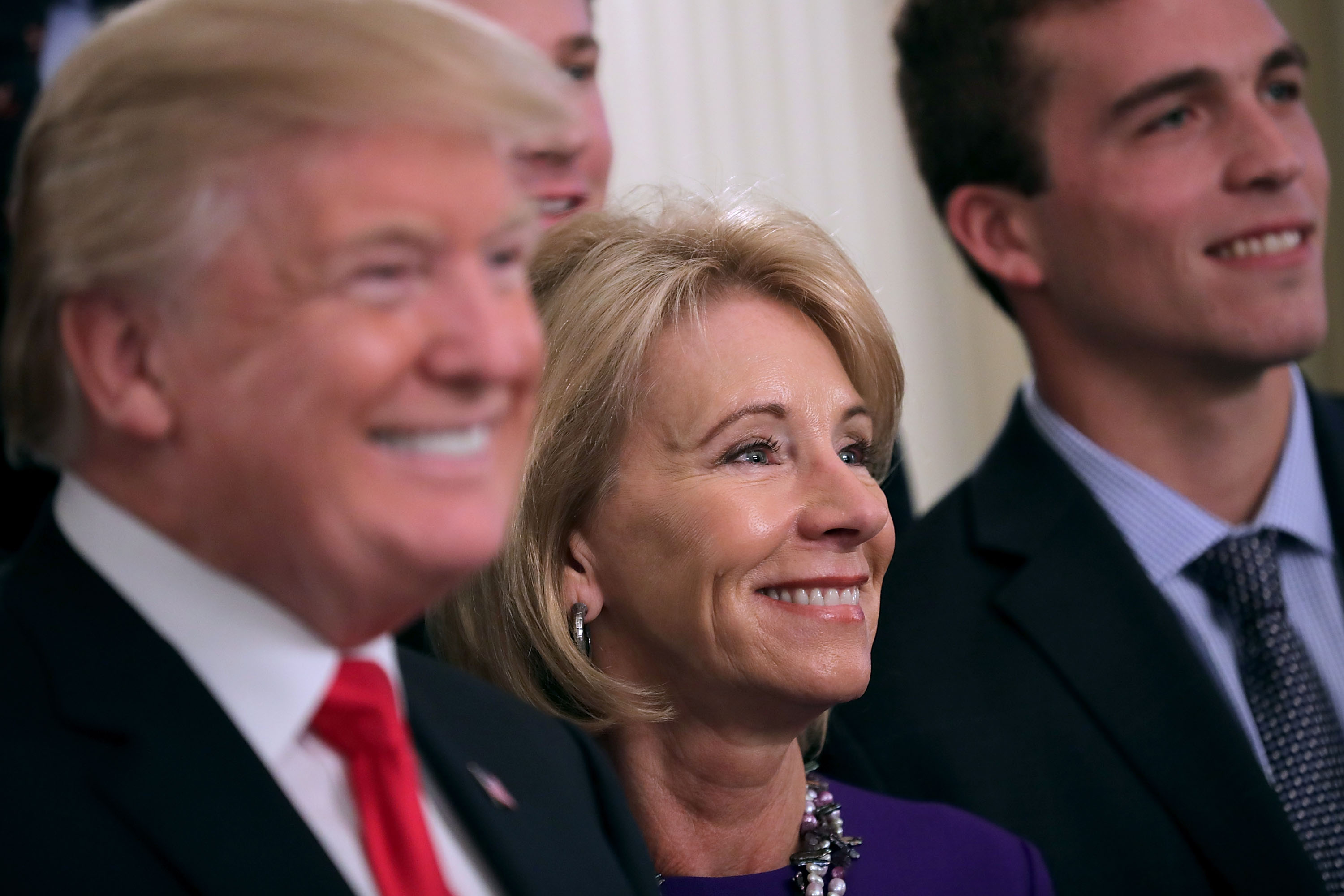 President Trump Hosts NCAA National Championship Teams To The White House