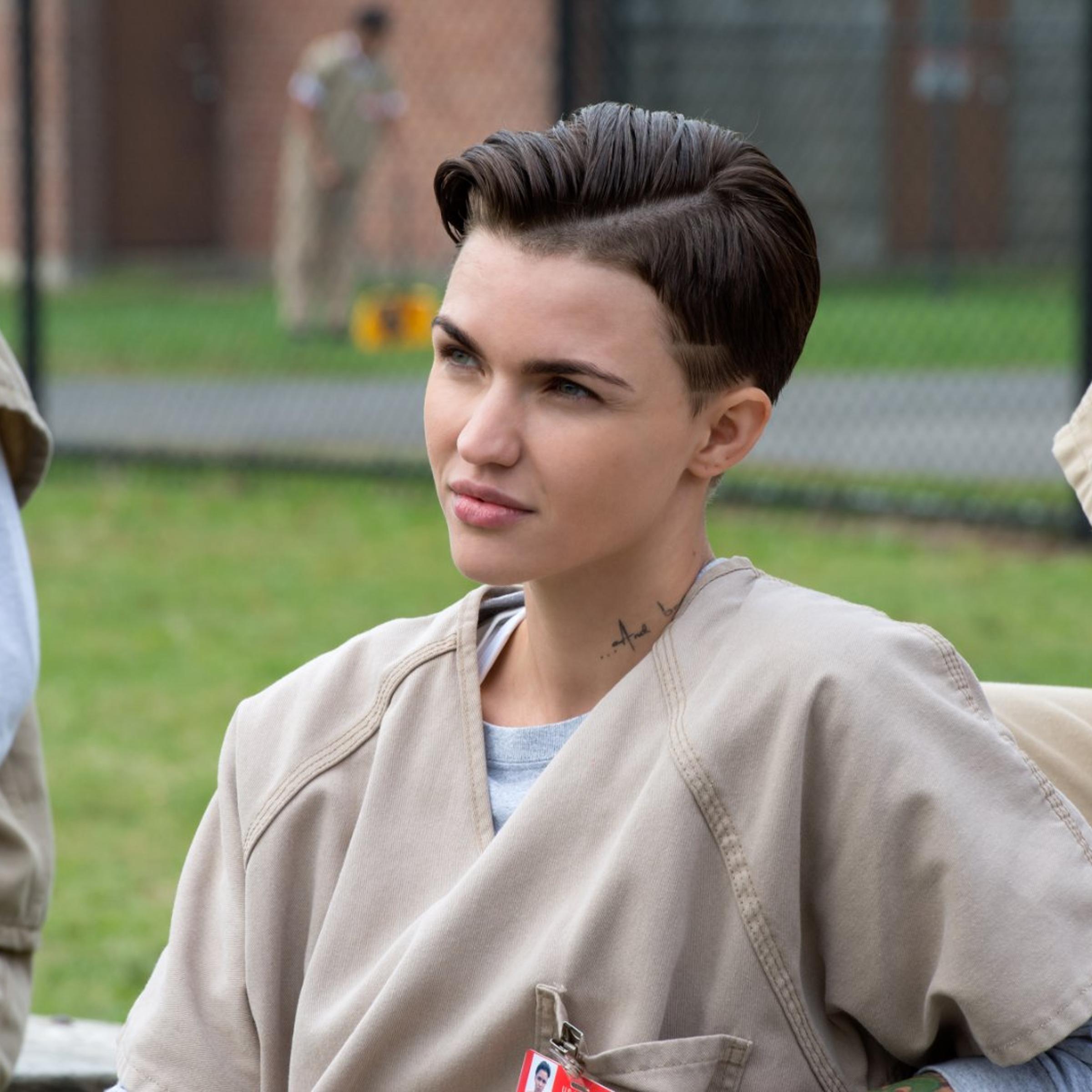 Stella (Ruby Rose) in <i>Orange is the New Black</i> season three, which hits Netflix on Friday.