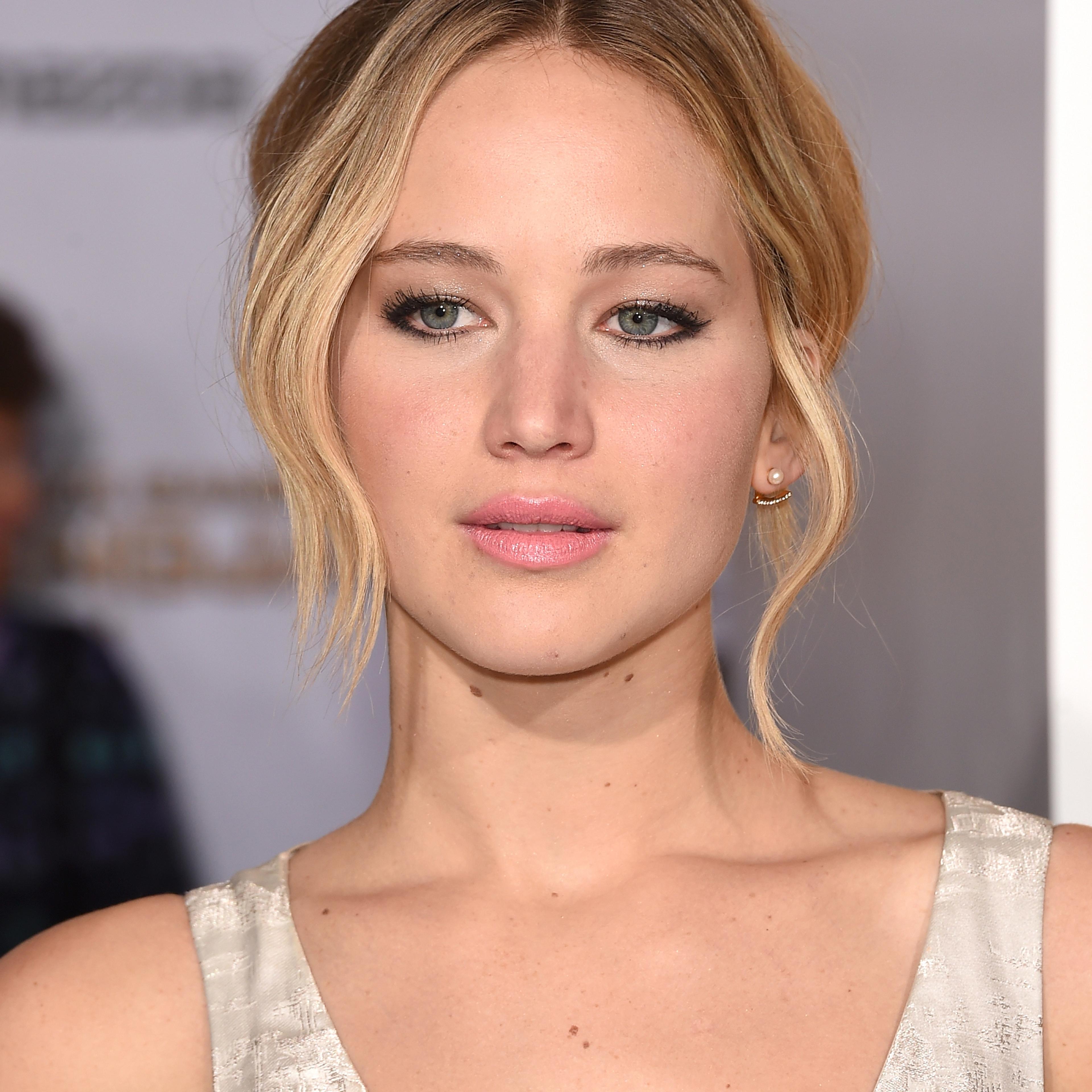 Jennifer Lawrence attends the premiere of 'The Hunger Games: Mockingjay - Part 1' on Nov. 17, 2014 in Los Angeles, California.