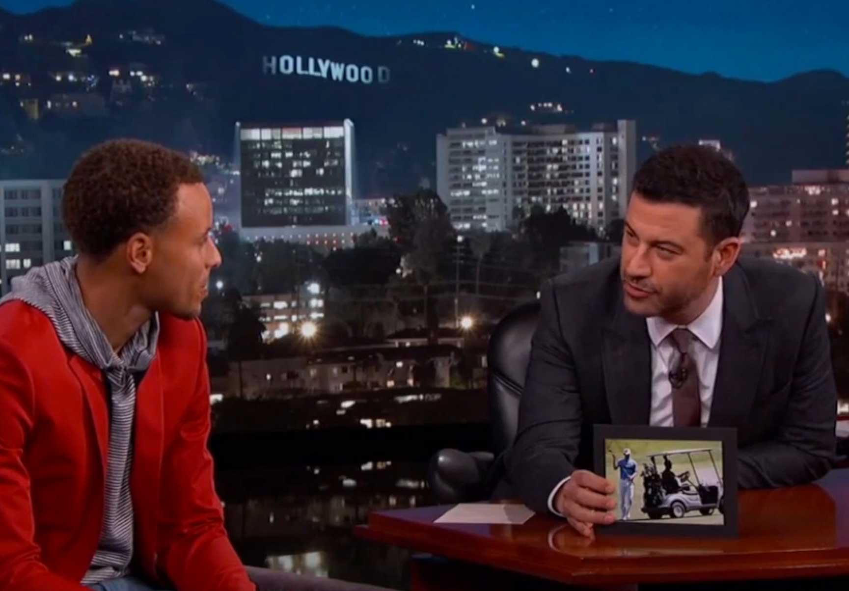 Stephen Curry Jimmy Kimmel