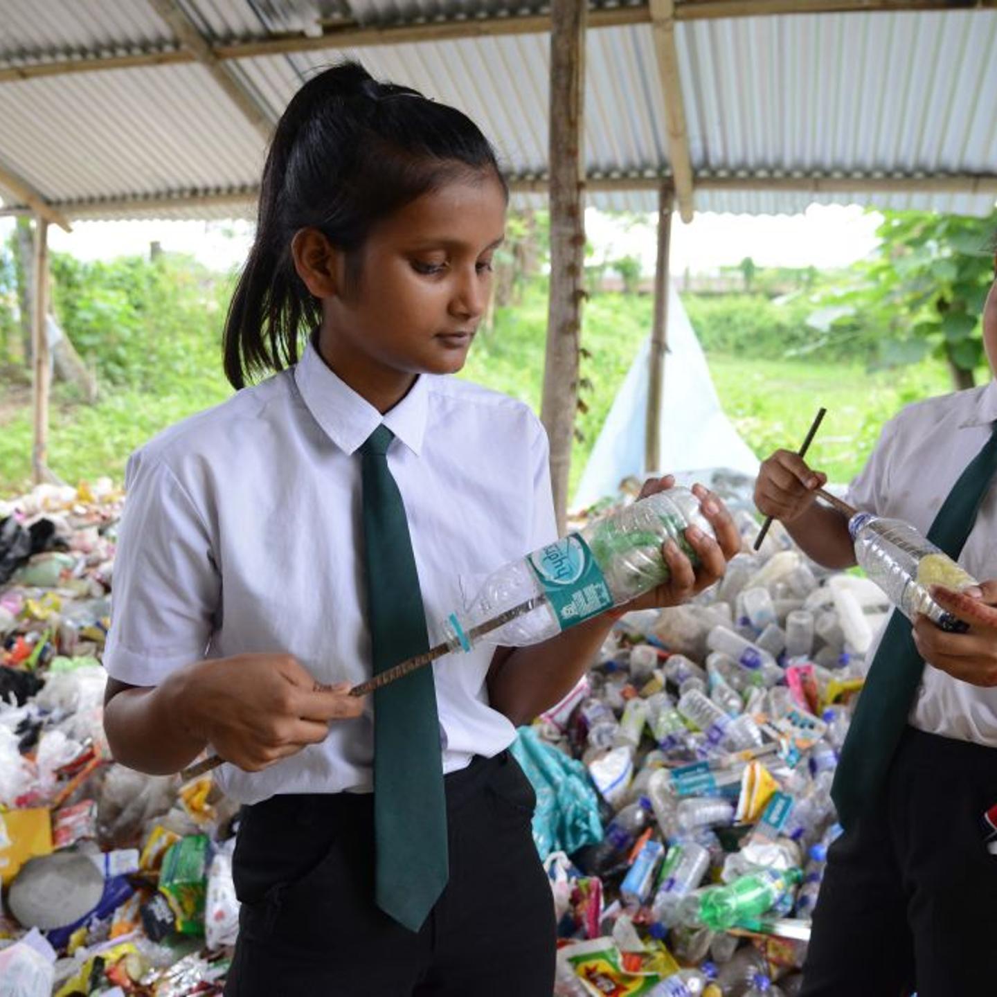 India School Plastic Waste