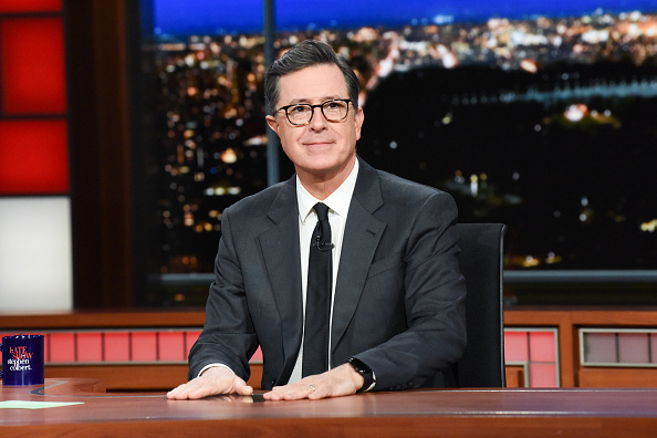 Stephen Colbert hosts The Late Show on Wednesday, Jan. 3, 2018.