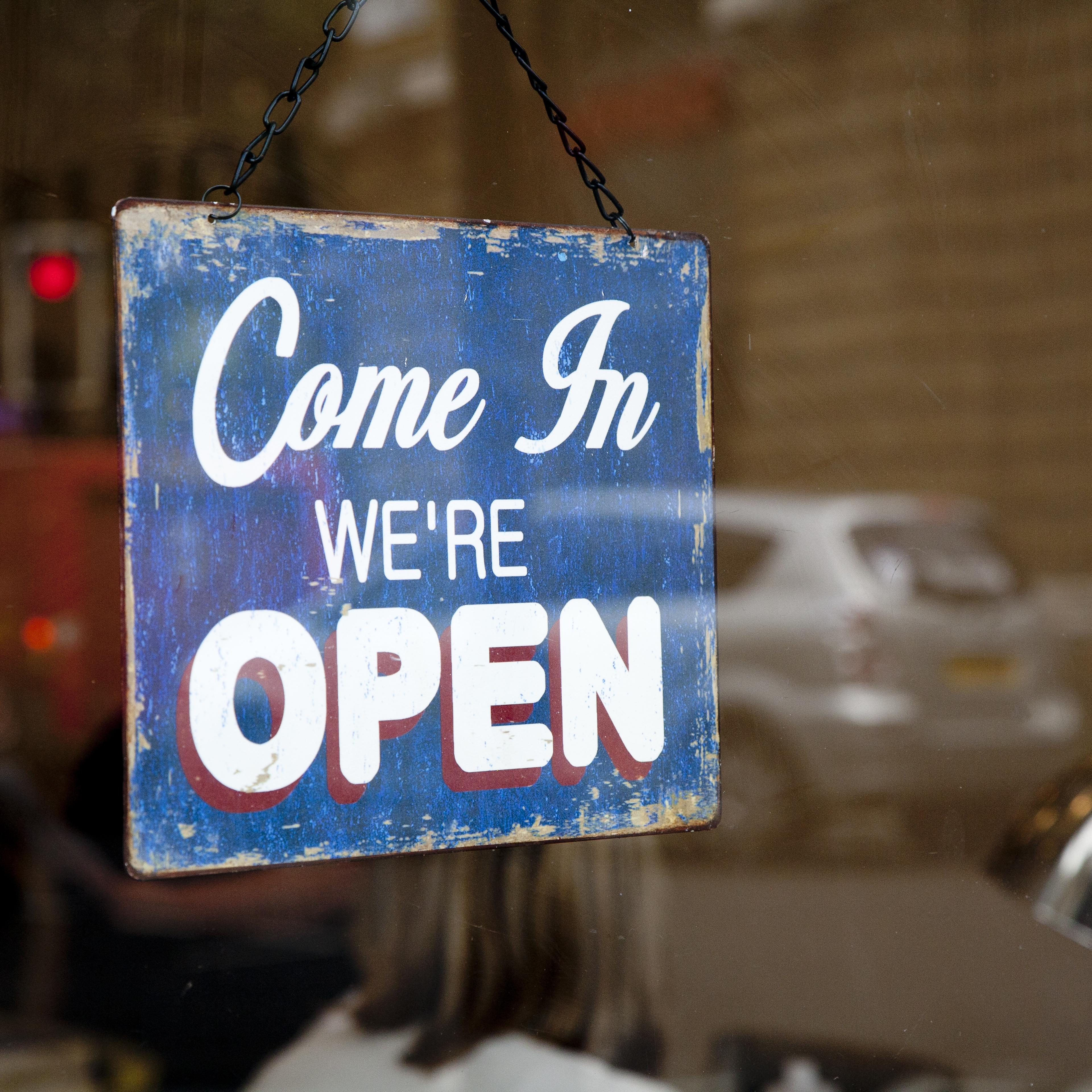 open-sign