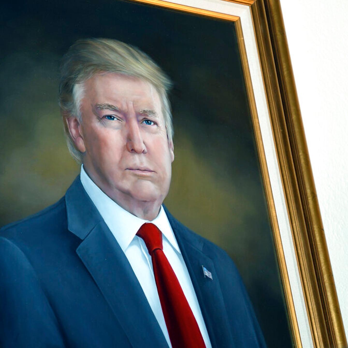 Trump Portrait-Colorado Capitol