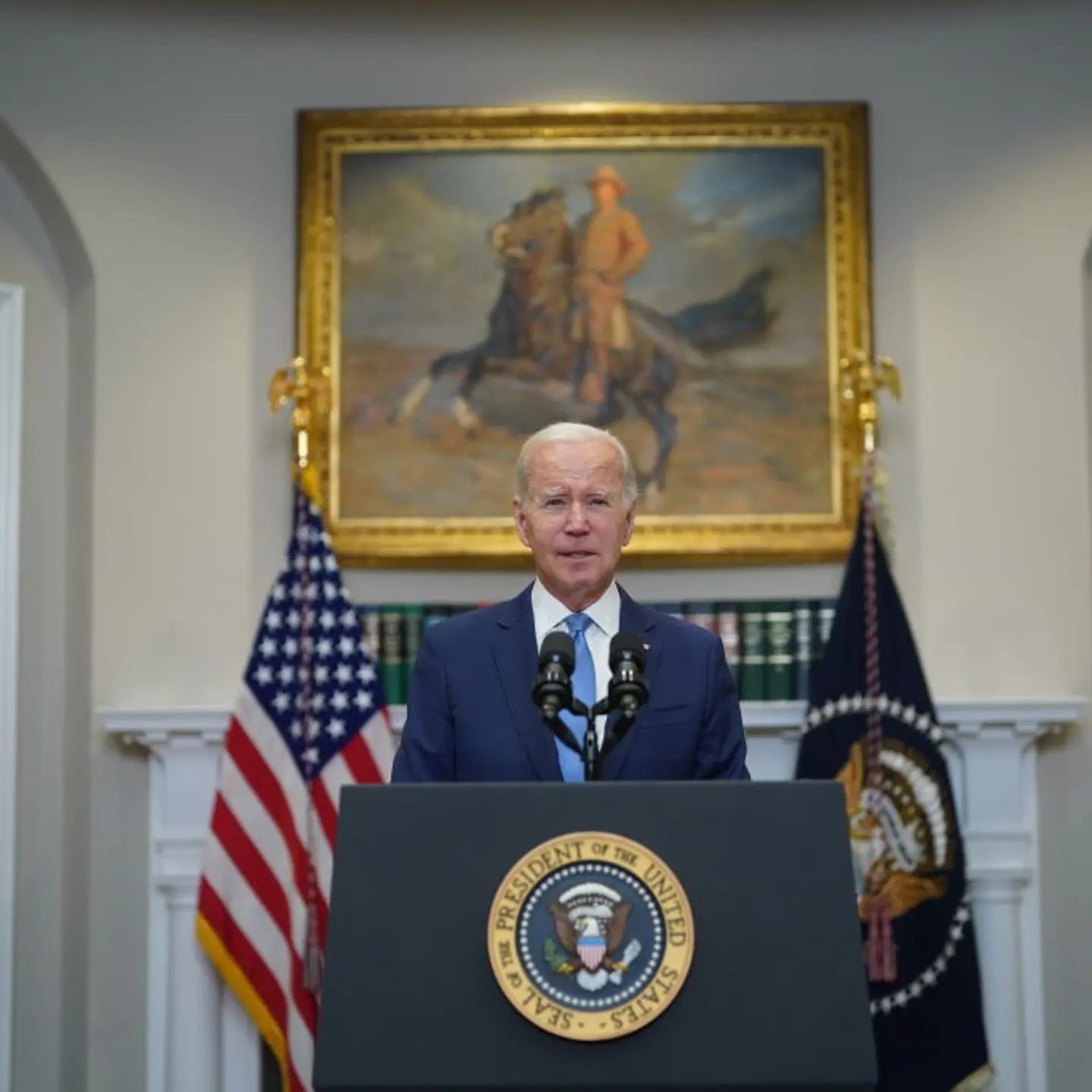 President Biden Delivers Remarks On Preventing A Government Default