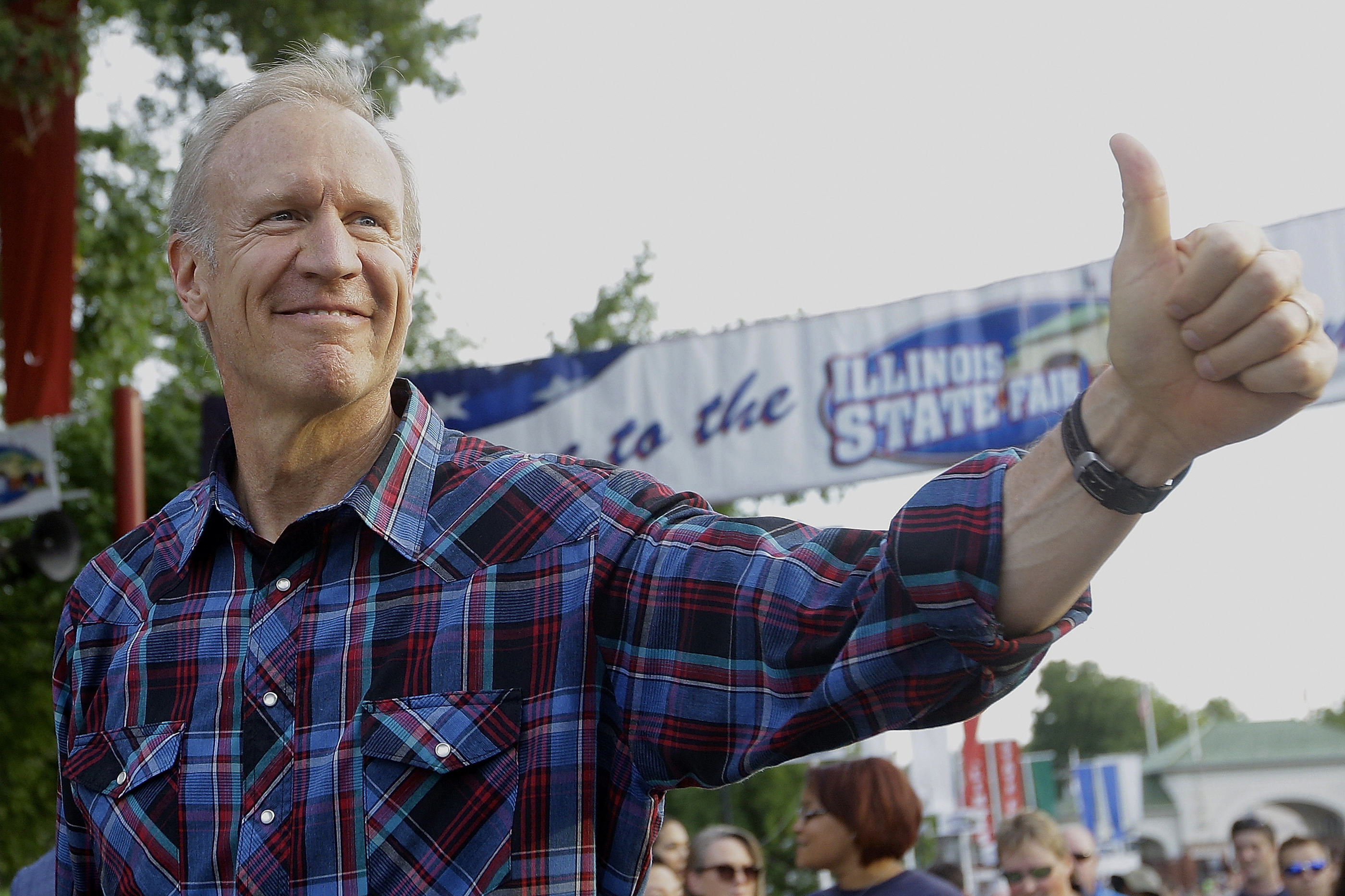 Illinois State Fair Bruce Rauner