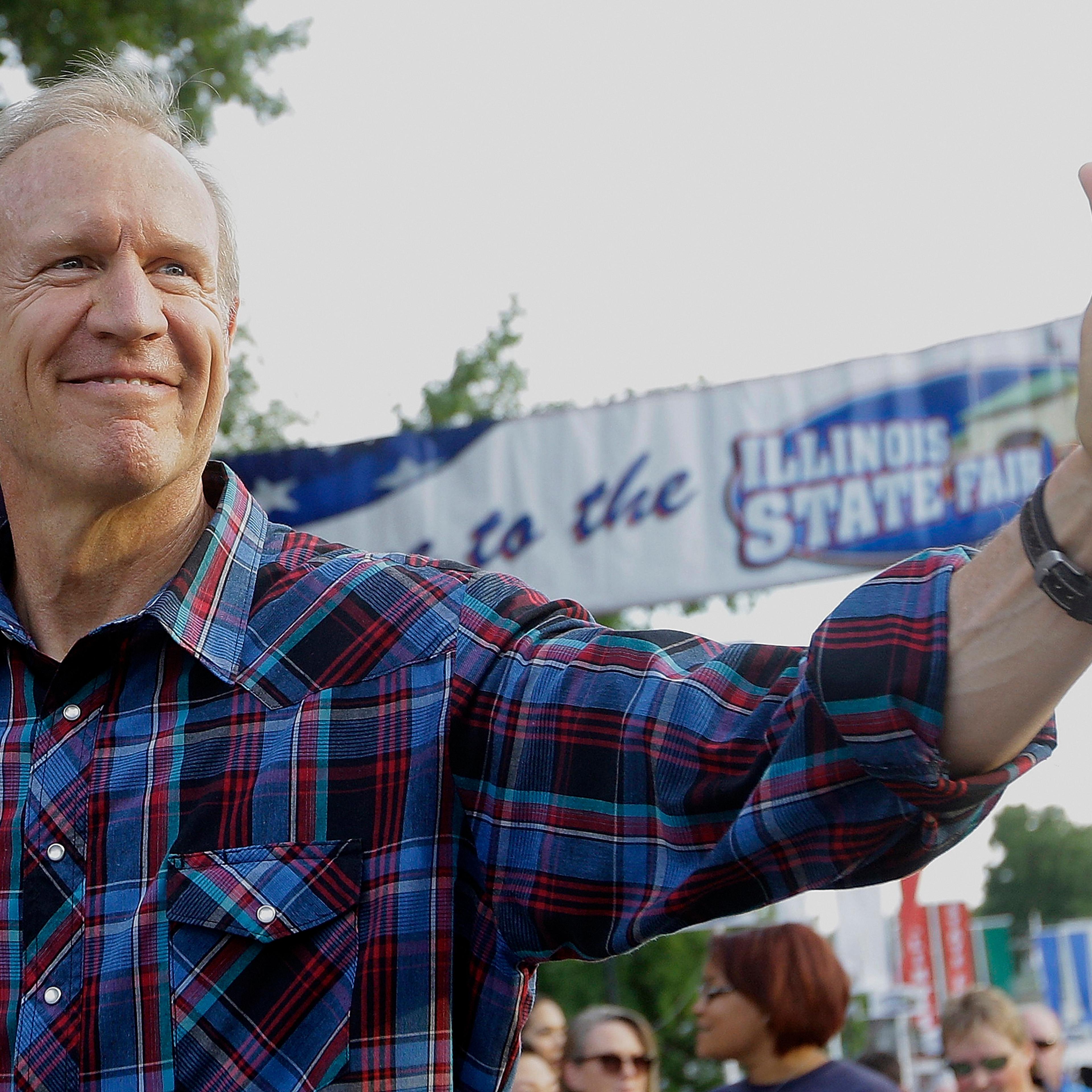 Illinois State Fair Bruce Rauner