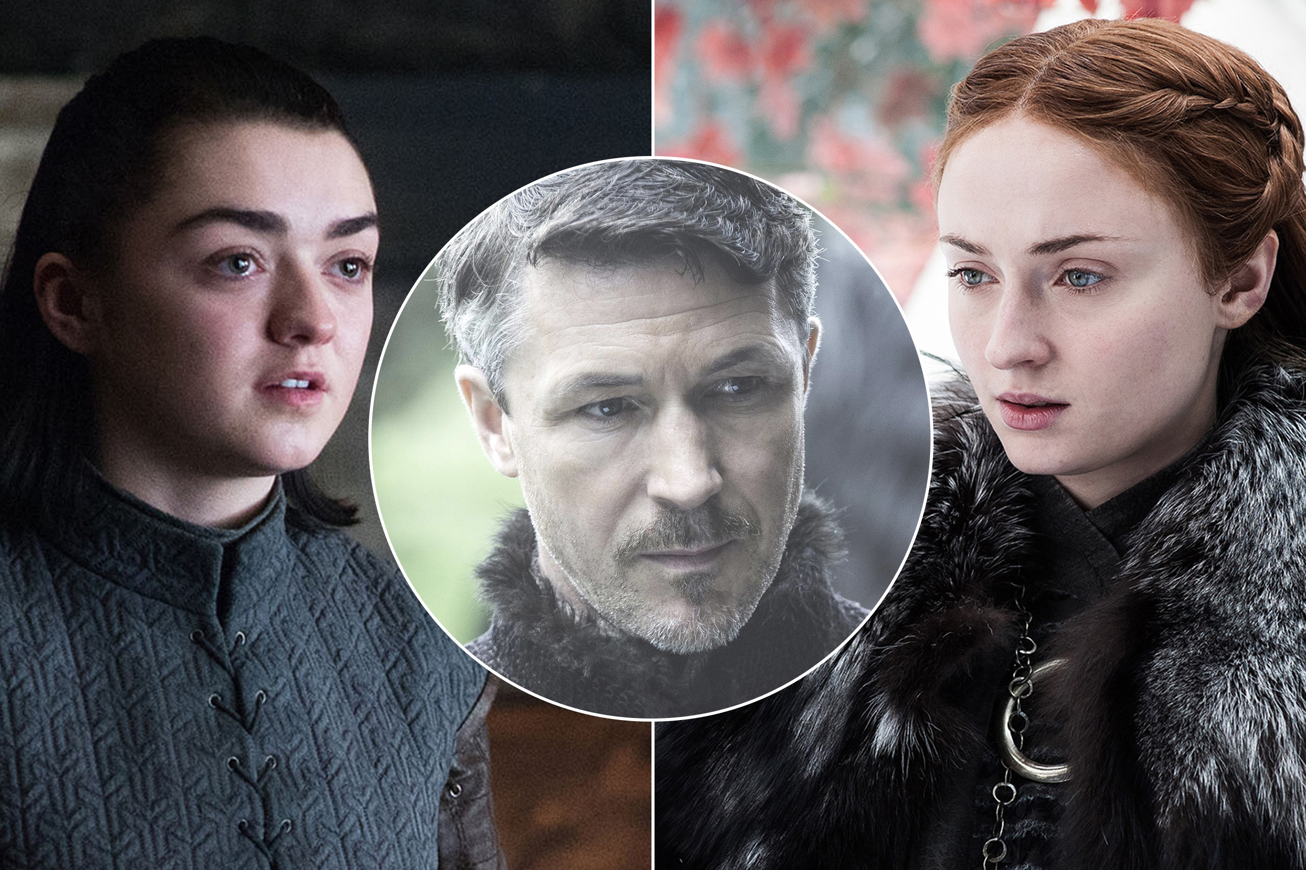 Game of Thrones Littlefinger Arya Sansa Stark Season 7
