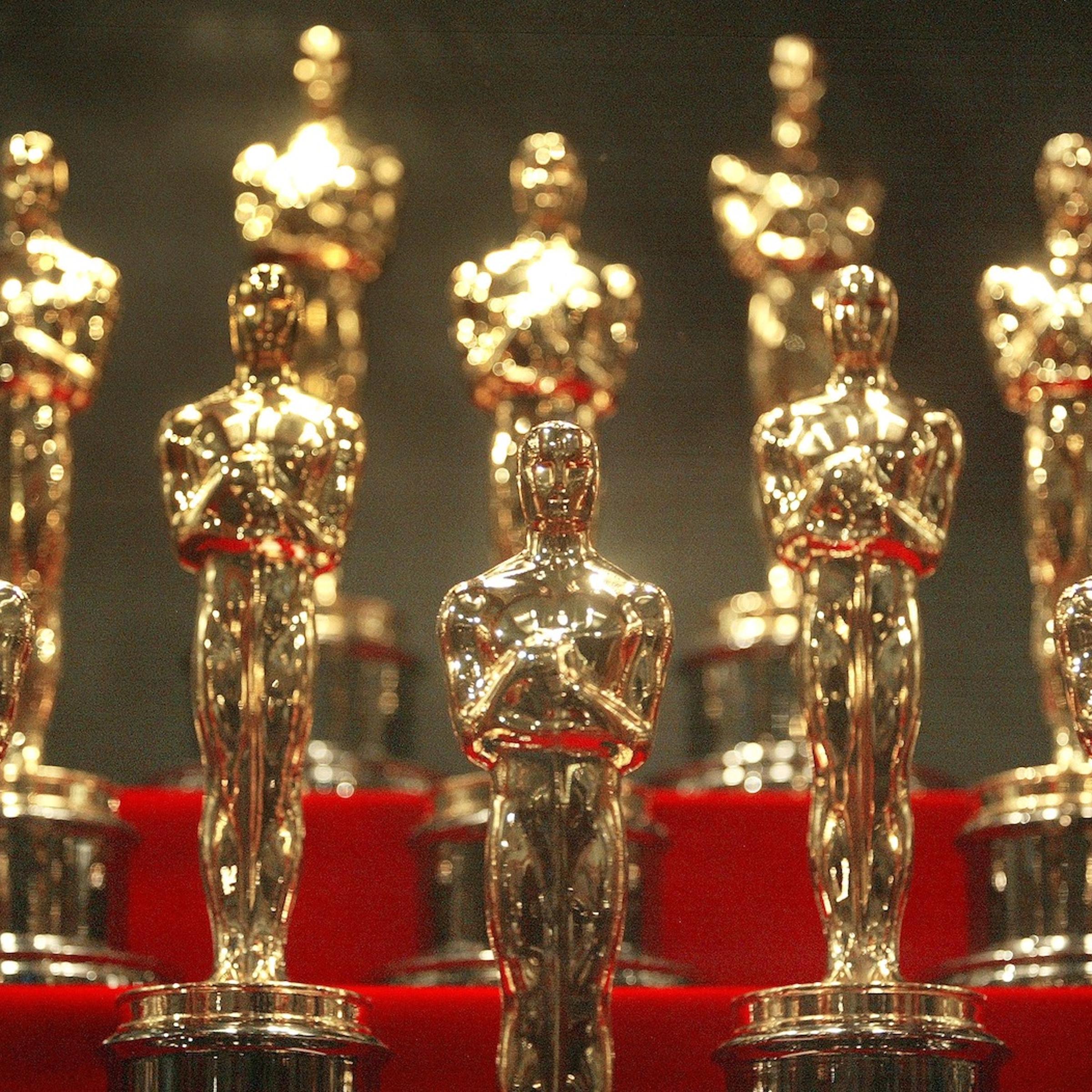Oscar Statuettes On Display At Chicago Museum Of Science & Industry