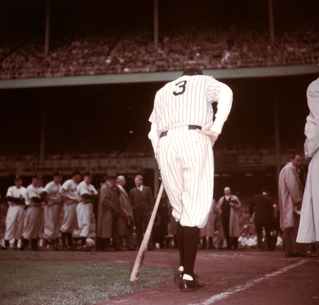 Babe Ruth: Color Photos of the Yankees Legend