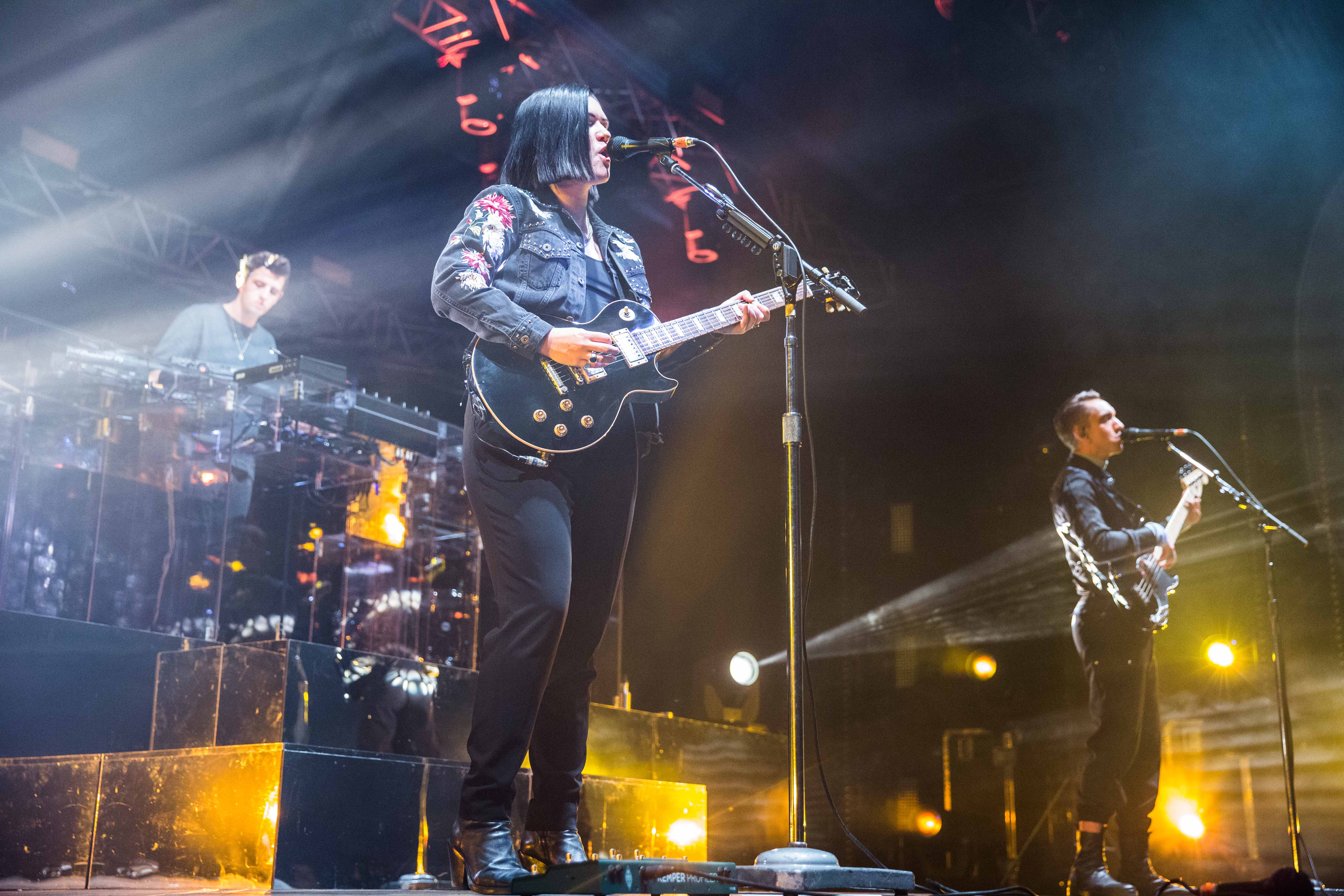 The xx performed at the AsiaWorld Expo in Hong Kong as part of their 'I See You' Tour on Feb. 1.Aria Hangyu Chen for TIME