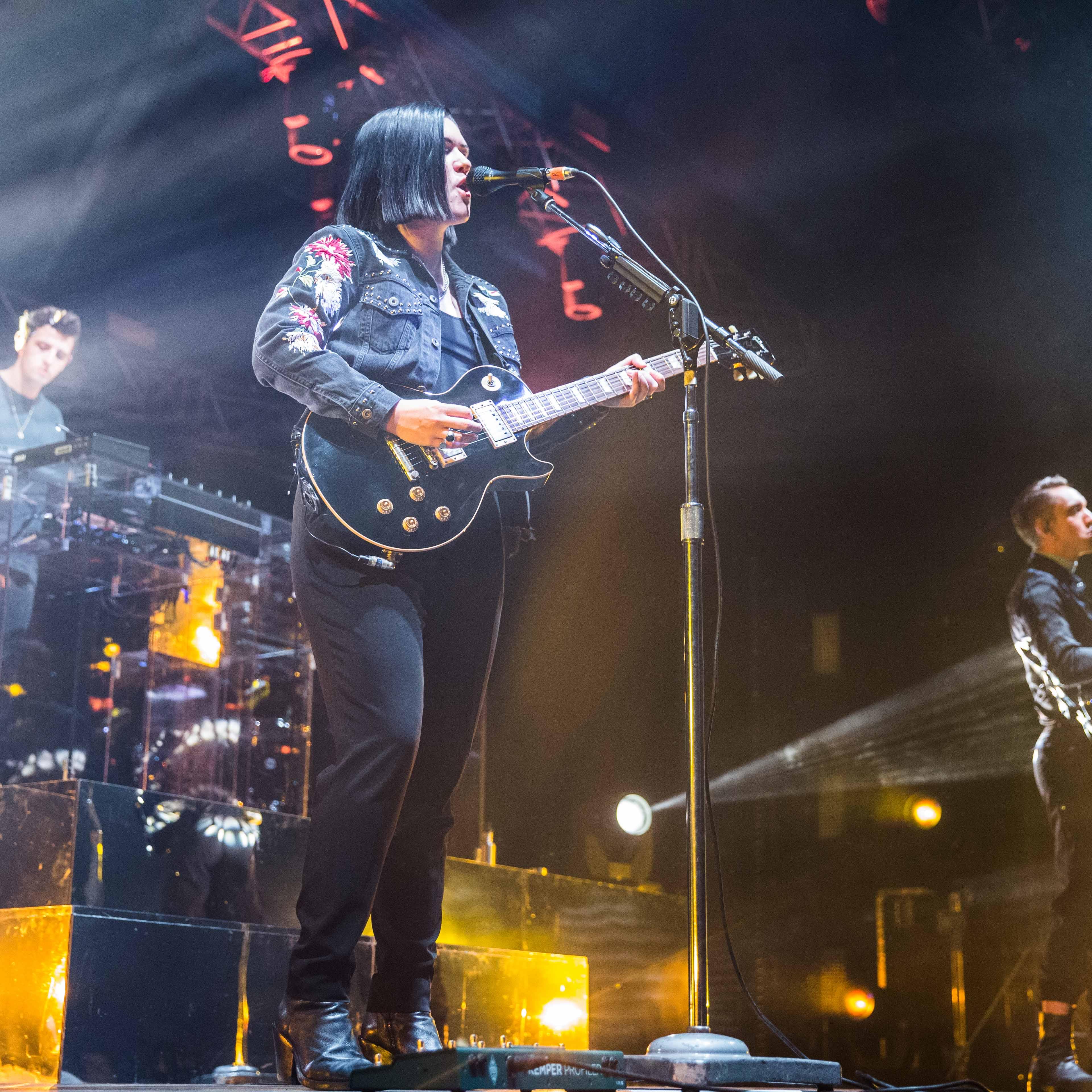 The xx performed at the AsiaWorld Expo in Hong Kong as part of their 'I See You' Tour on Feb. 1.Aria Hangyu Chen for TIME
