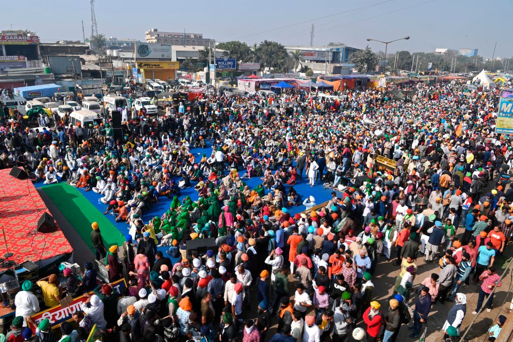 INDIA-POLITICS-AGRICULTURE-PROTEST