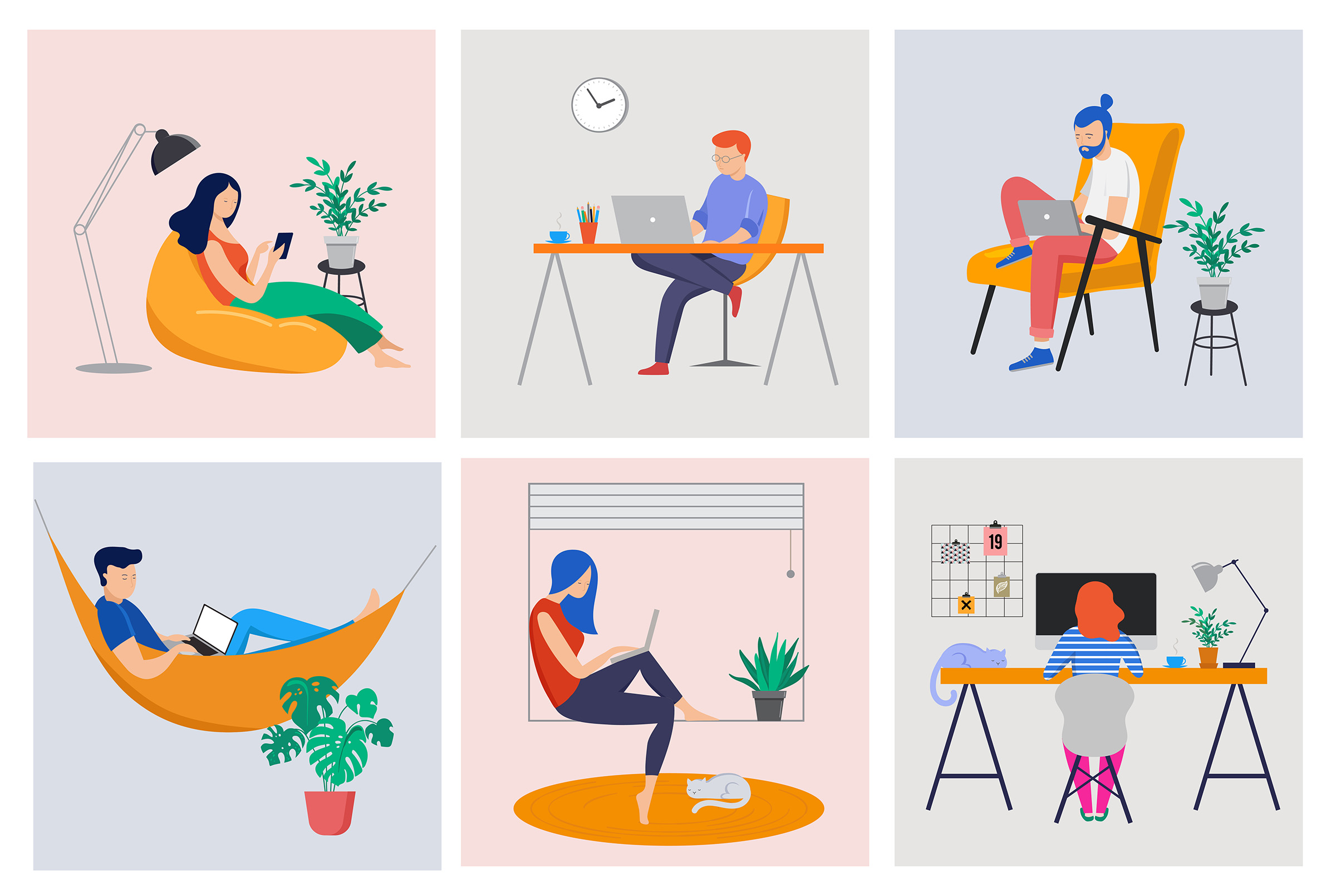 Working at home