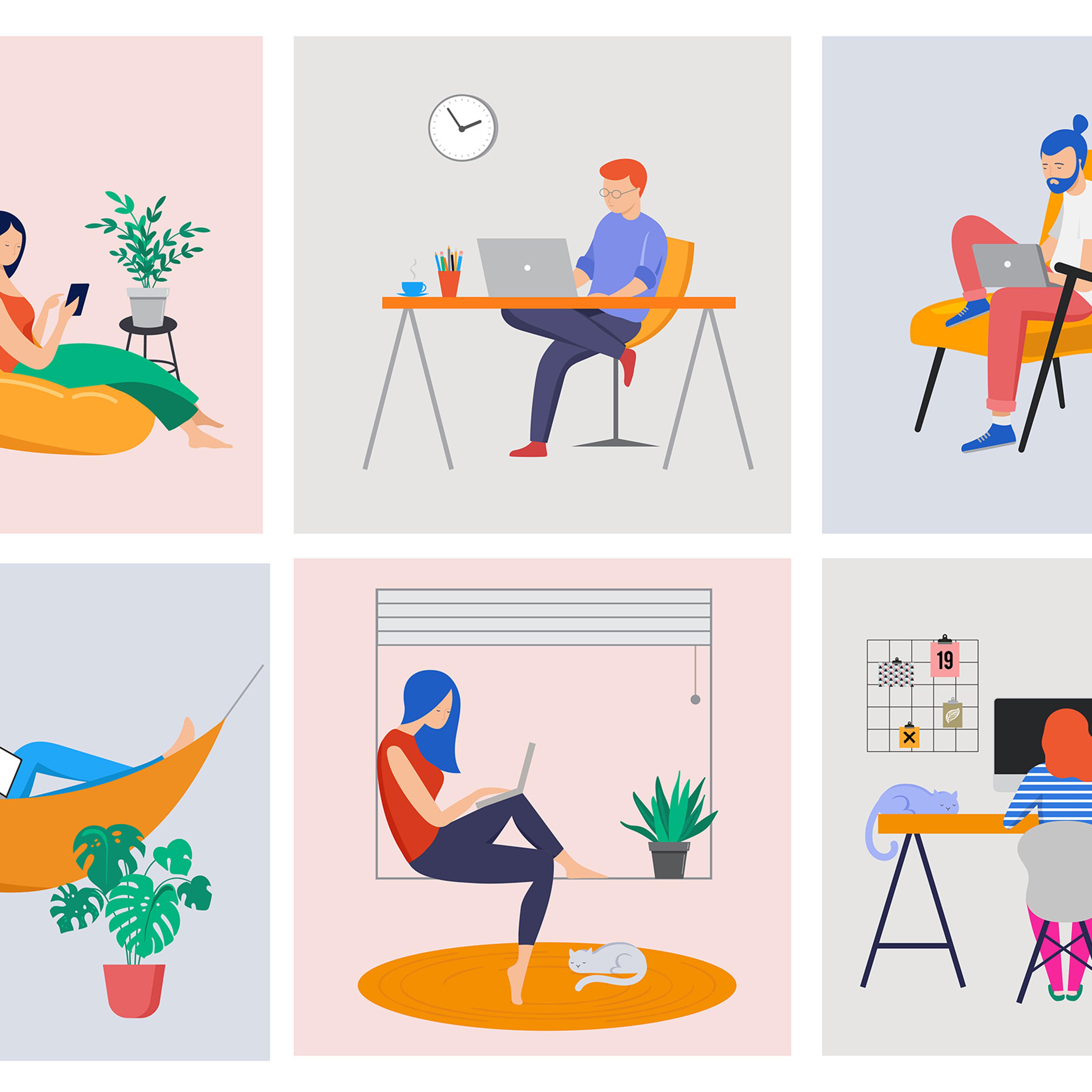 Working at home