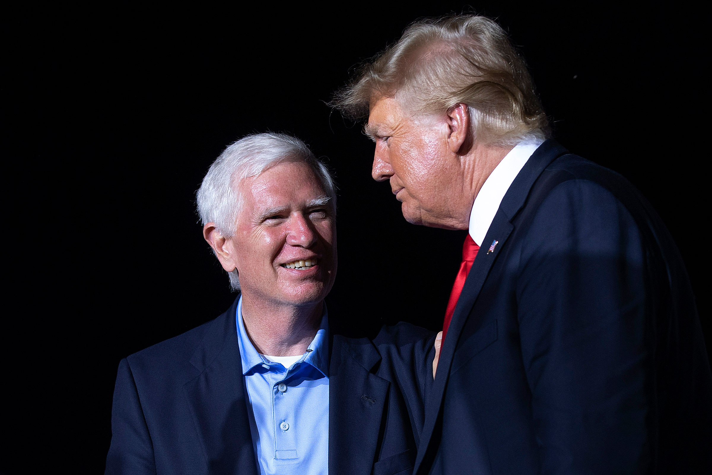 Former President Donald Trump Holds A Rally In Alabama