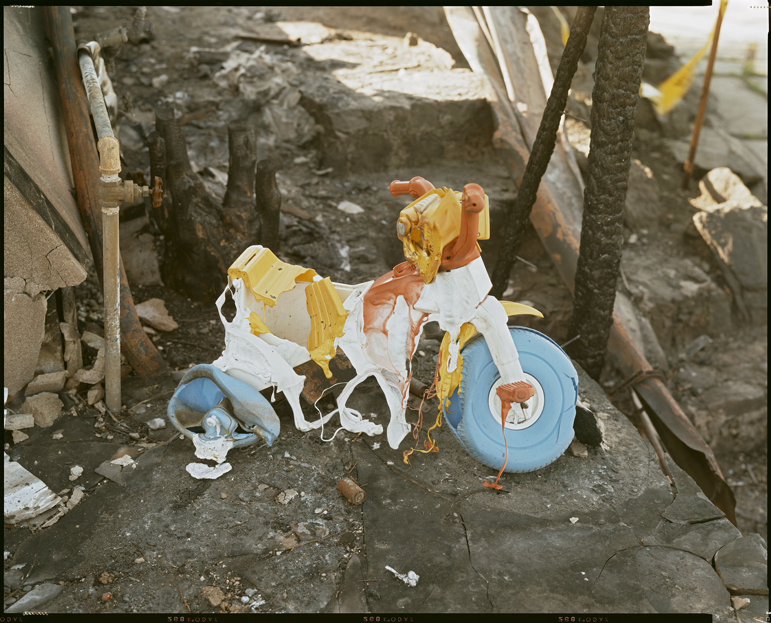 <i>Oakland Fire #107-91 (Melted Tricycle),</i> 1991