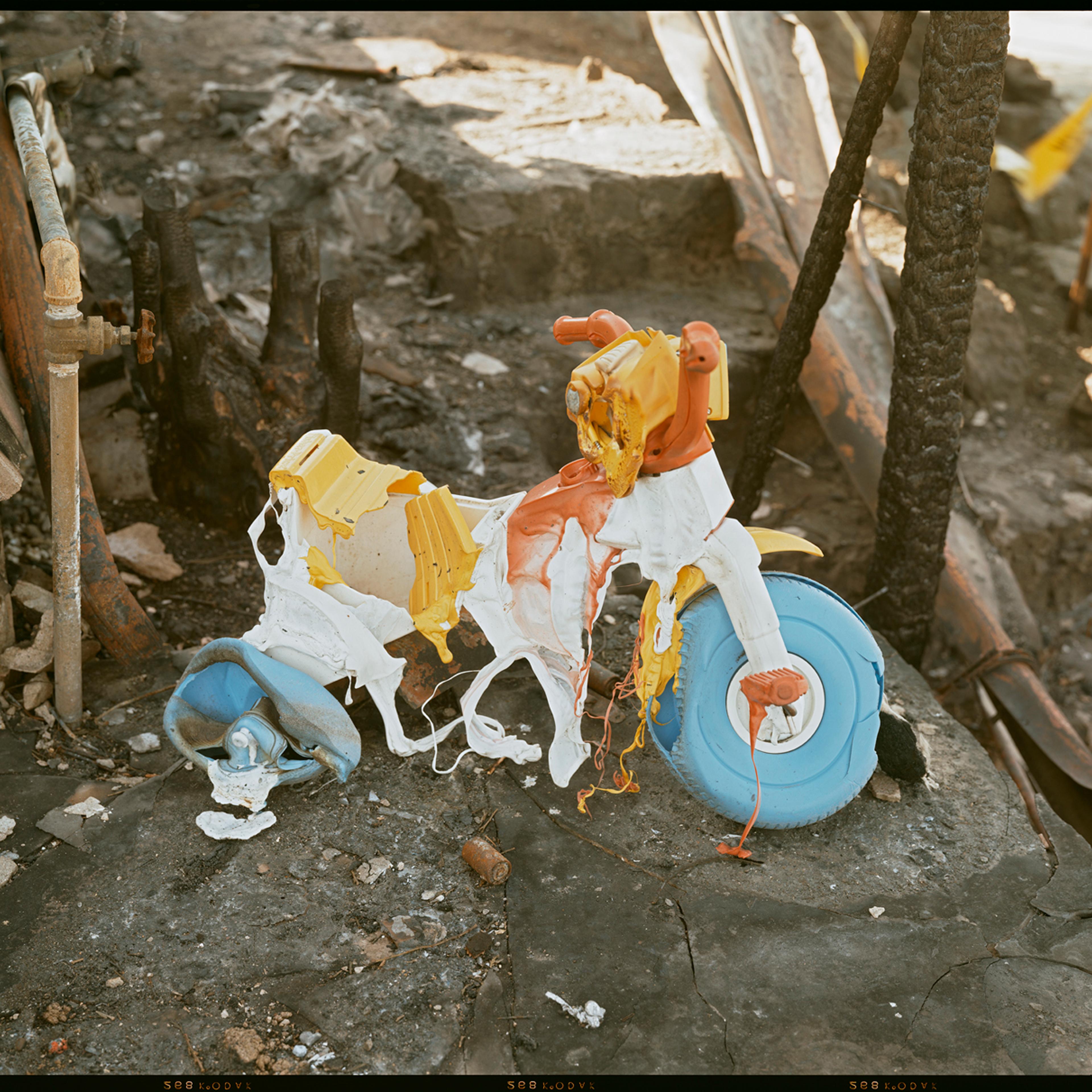 <i>Oakland Fire #107-91 (Melted Tricycle),</i> 1991