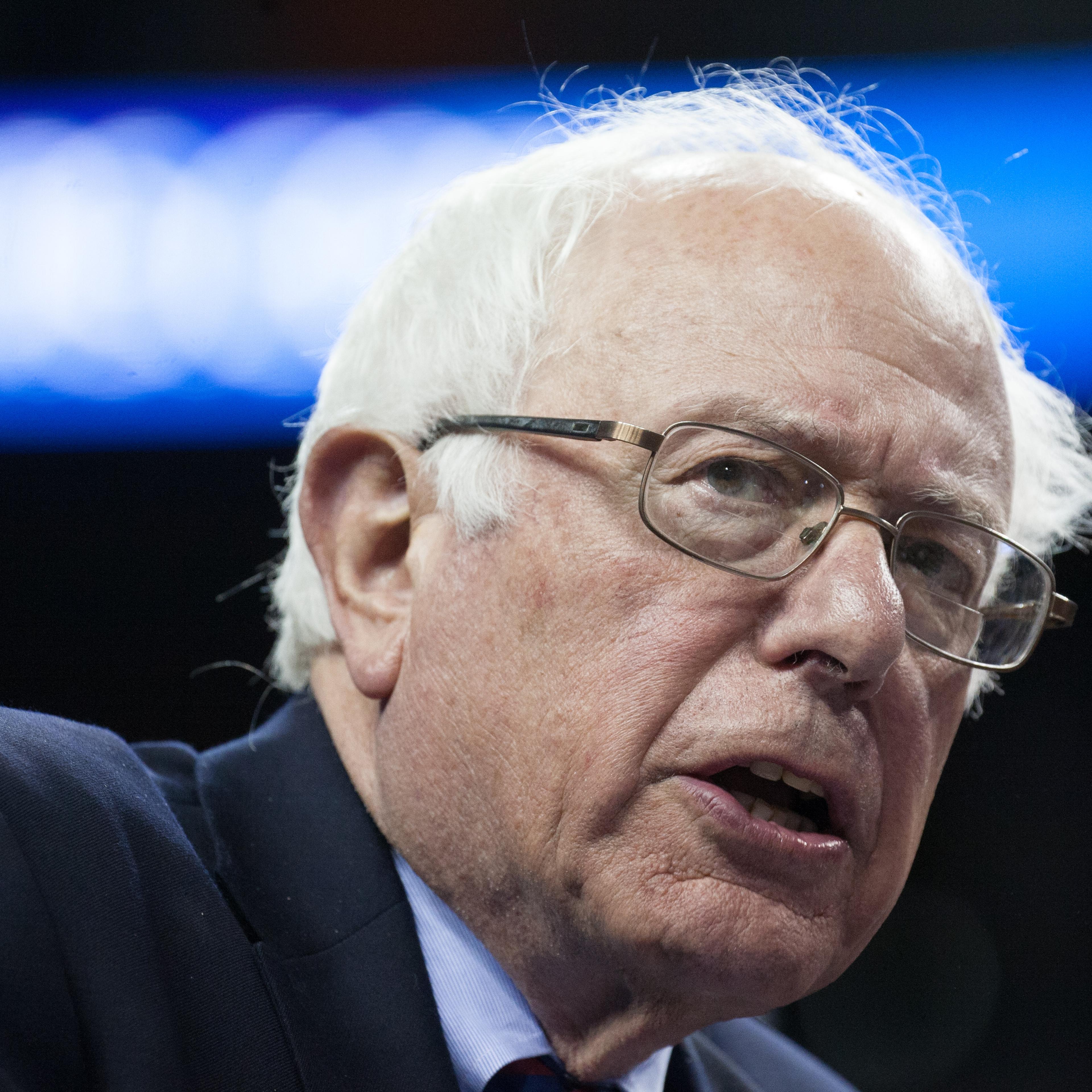Democratic Presidential Candidate Bernie Sanders Campaigns In Seattle, Washington