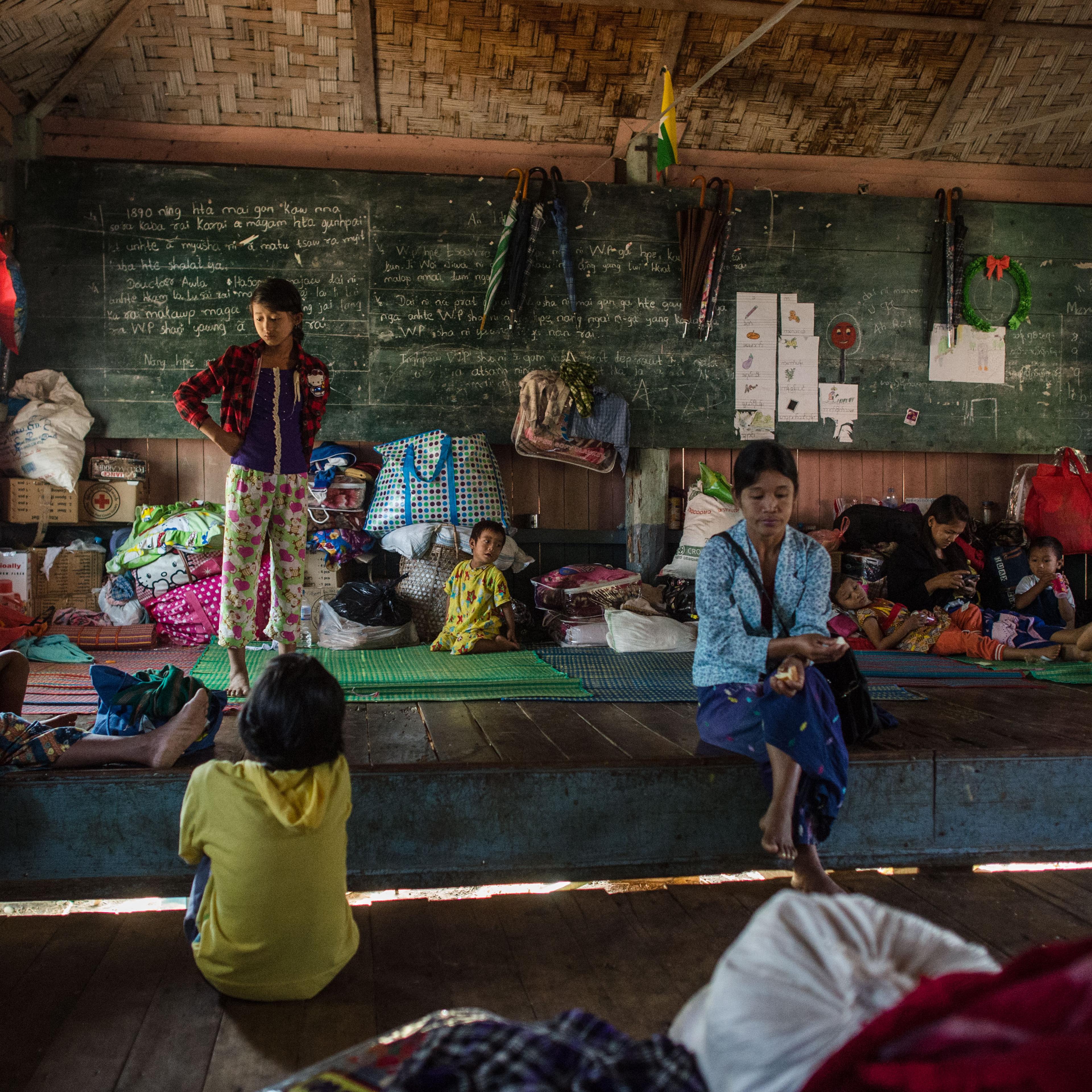 TOPSHOT-MYANMAR-CONFLICT-UNREST