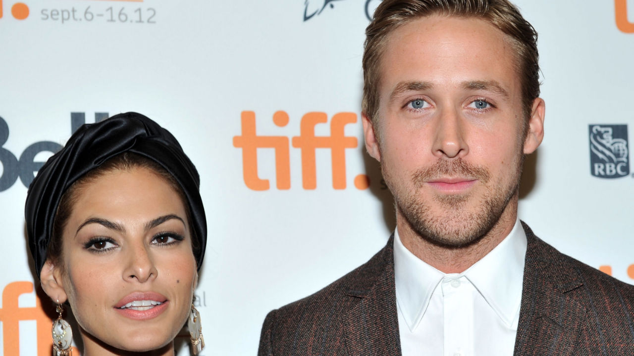 Actors Eva Mendes and Ryan Gosling attend 'The Place Beyond The Pines' premiere during the 2012 Toronto International Film Festival at Princess of Wales Theatre on September 7, 2012 in Toronto, Canada. 