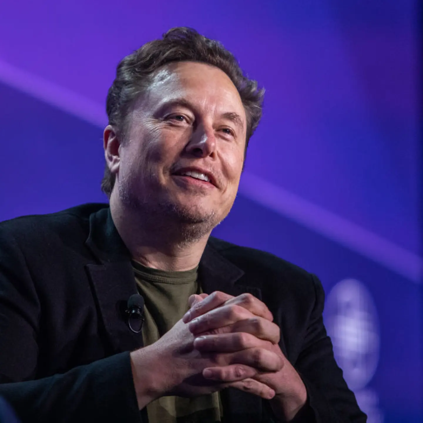 Elon Musk speaks at the Milken Institute's Global Conference in Beverly Hills, California, on May 6, 2024.