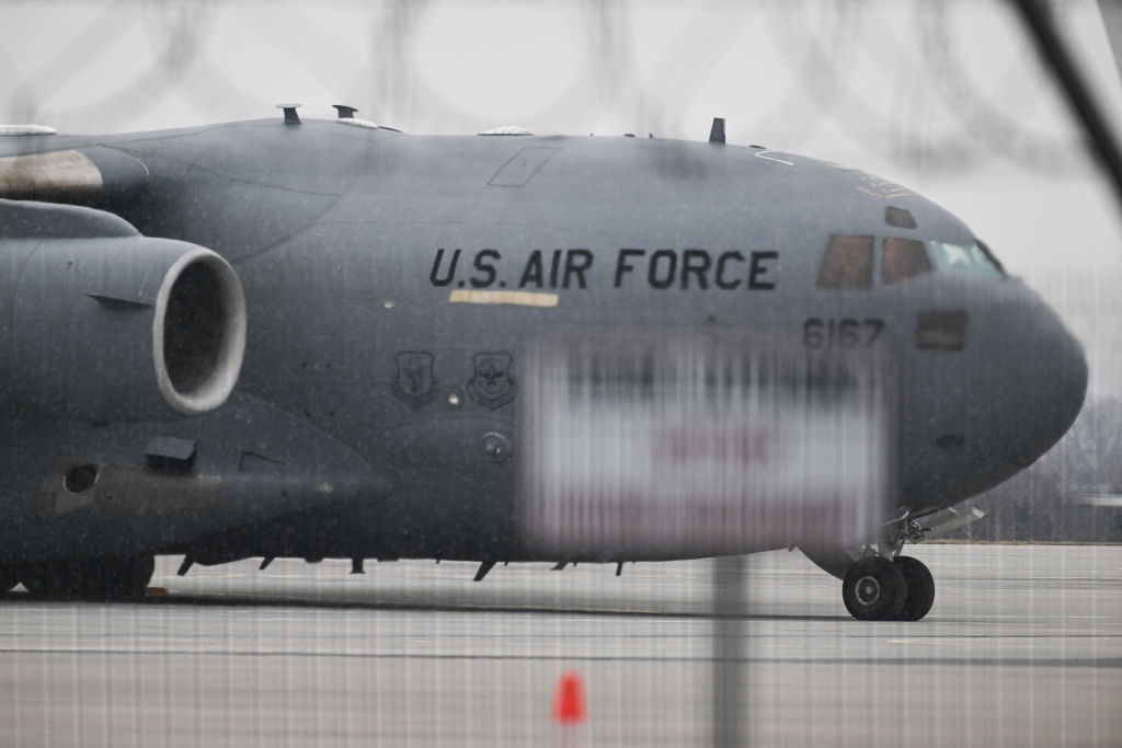 US army arrives in Poland
