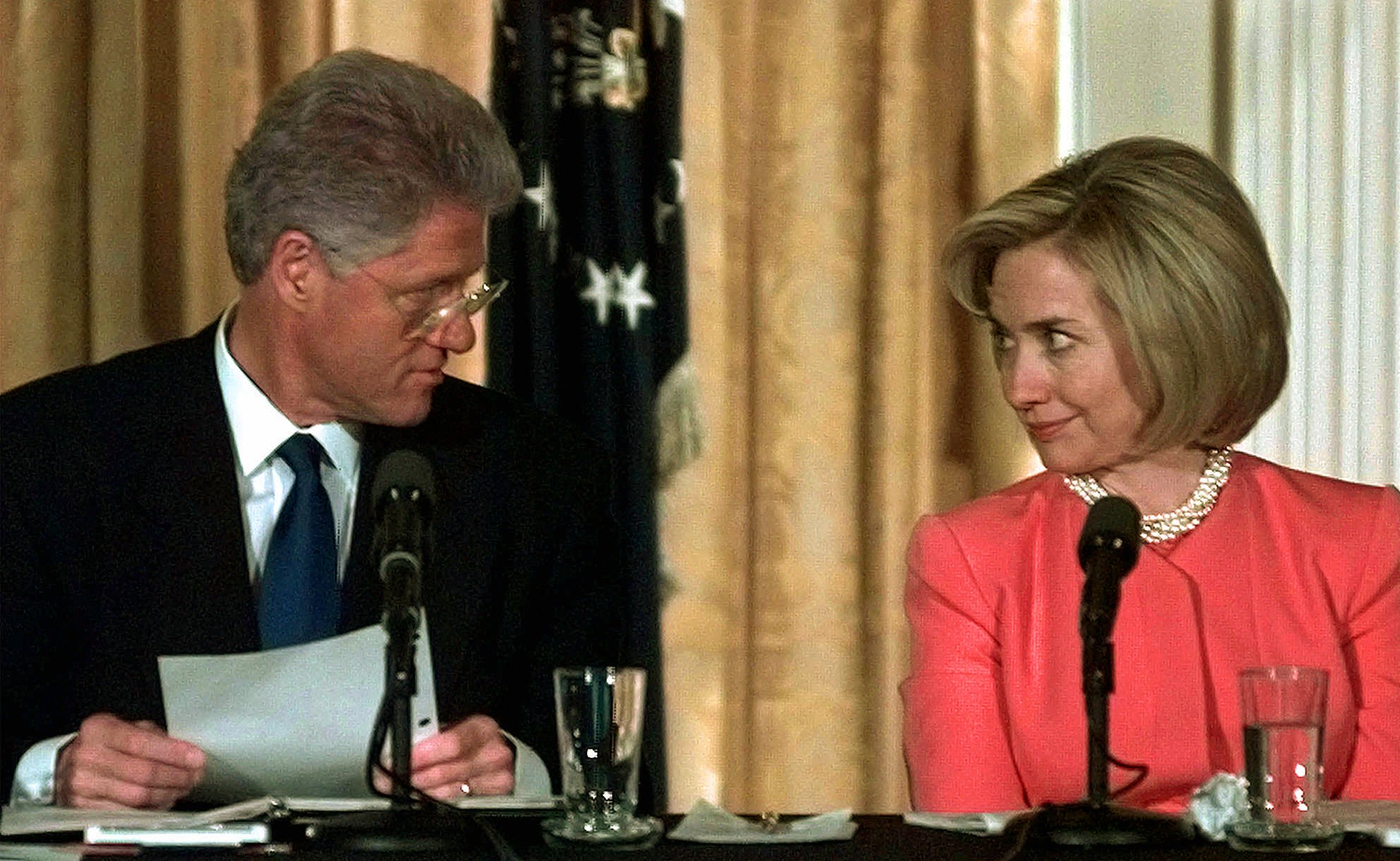 See Hillary and Bill Clinton's Political Romance in Photos
