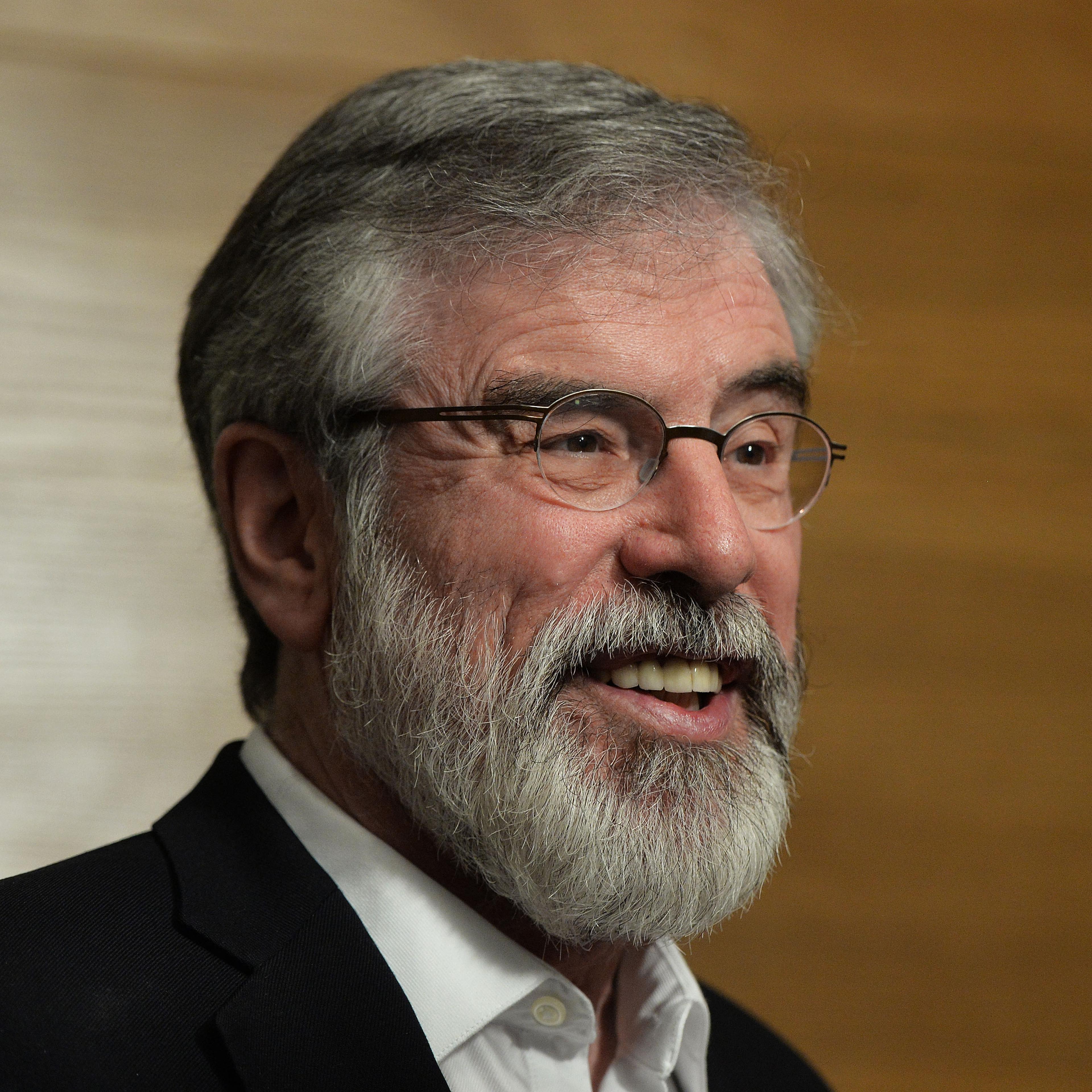 gerry adams white house excluded from reception