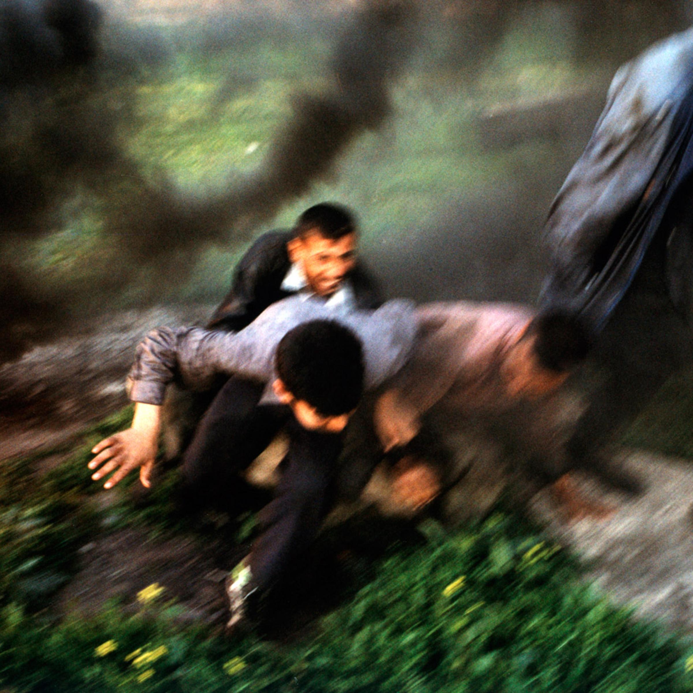 INSight Artist<br /><br />Soukh ash-Shouyoukh, Northern Iraq, April 2004. Roadside bombing attack on a pipe-line.